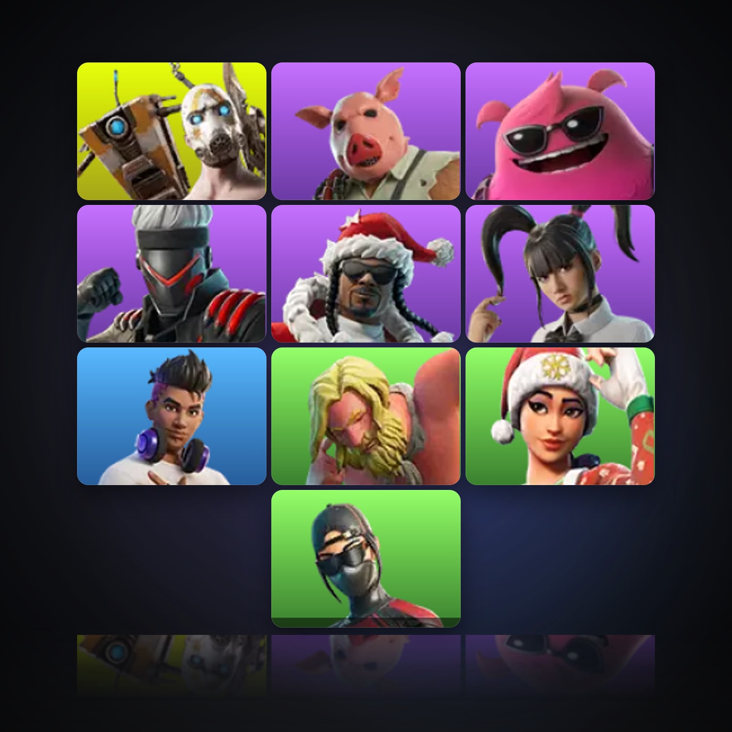 Fortnite | 10 Skins | 300 V-Bucks | Level 333 | 27 Wins — HabibiAccounts