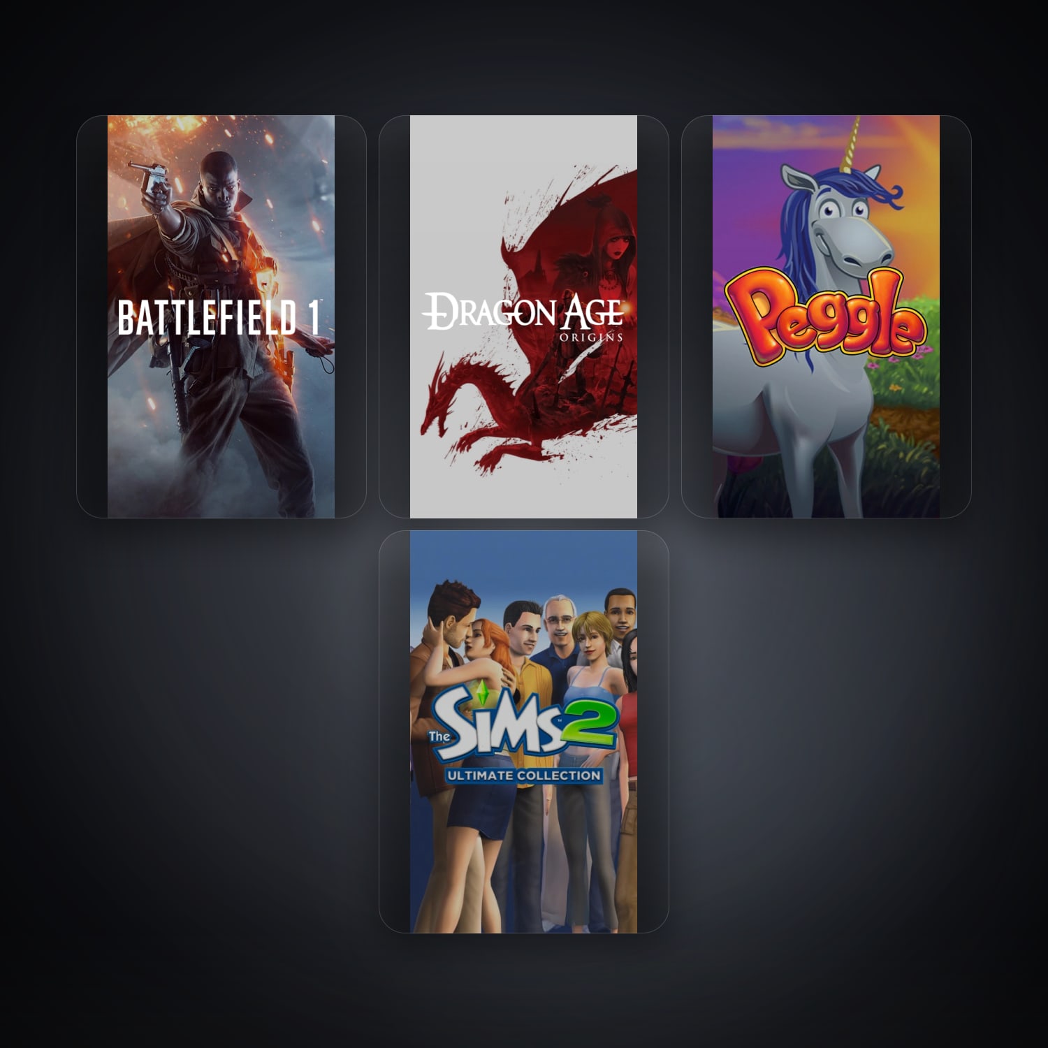 Battlefield 1 & Dragon Age: Origins | 4 Games — HabibiAccounts