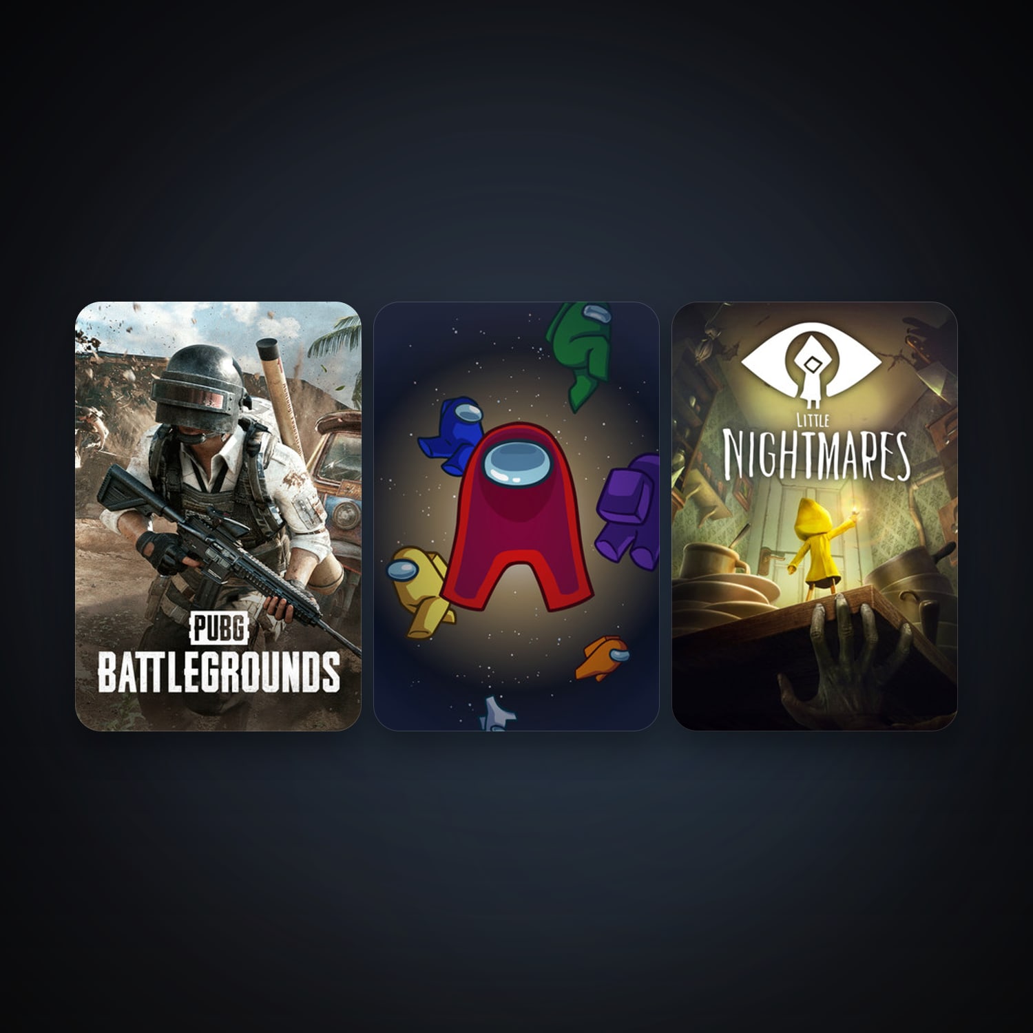 Little Nightmares + PUBG: BATTLEGROUNDS, 5 games, clean — HabibiAccounts