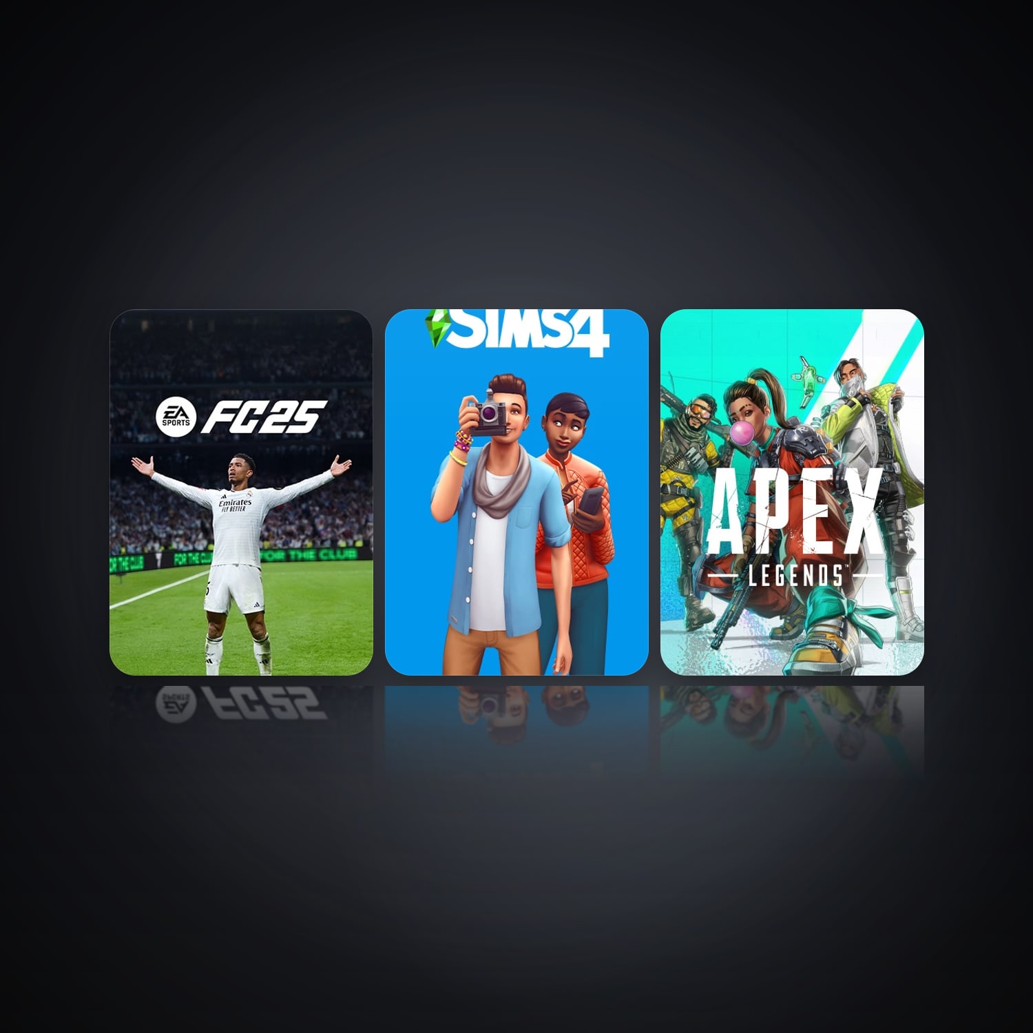 EA SPORTS FC 25 & The Sims 4 | 3 Games | Apex Lvl 4 — HabibiAccounts
