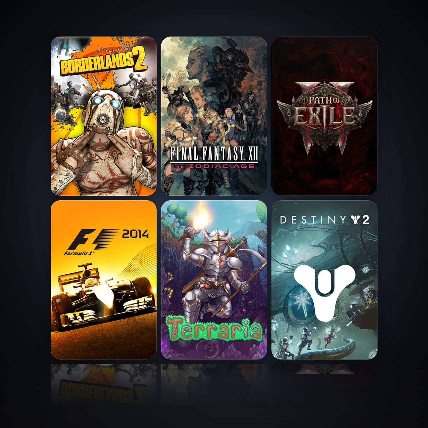 Borderlands 2 & FINAL FANTASY XII THE ZODIAC AGE | Level 10 | 31 Games | Clean — HabibiAccounts