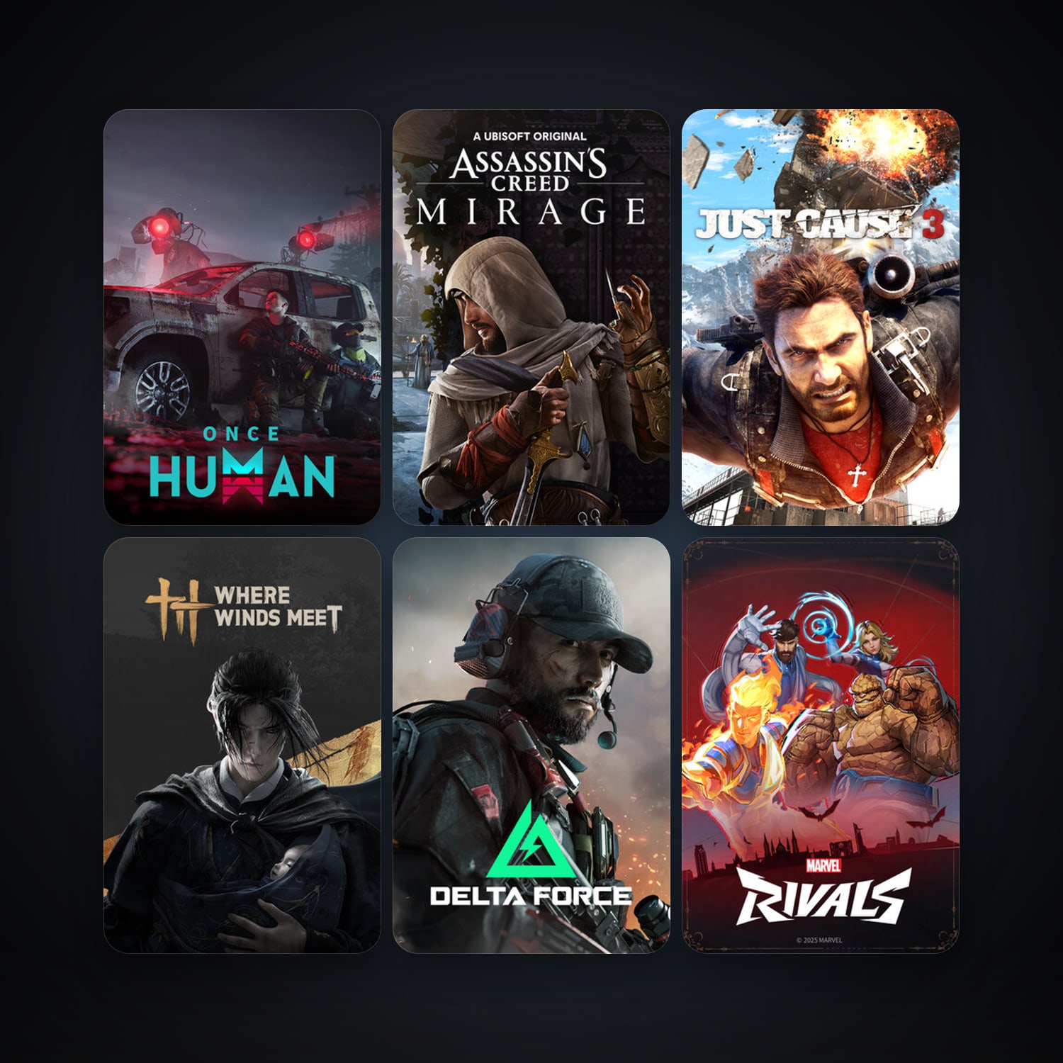 Tomb Raider + Just Cause 3, 15 games, Steam 10, clean — HabibiAccounts