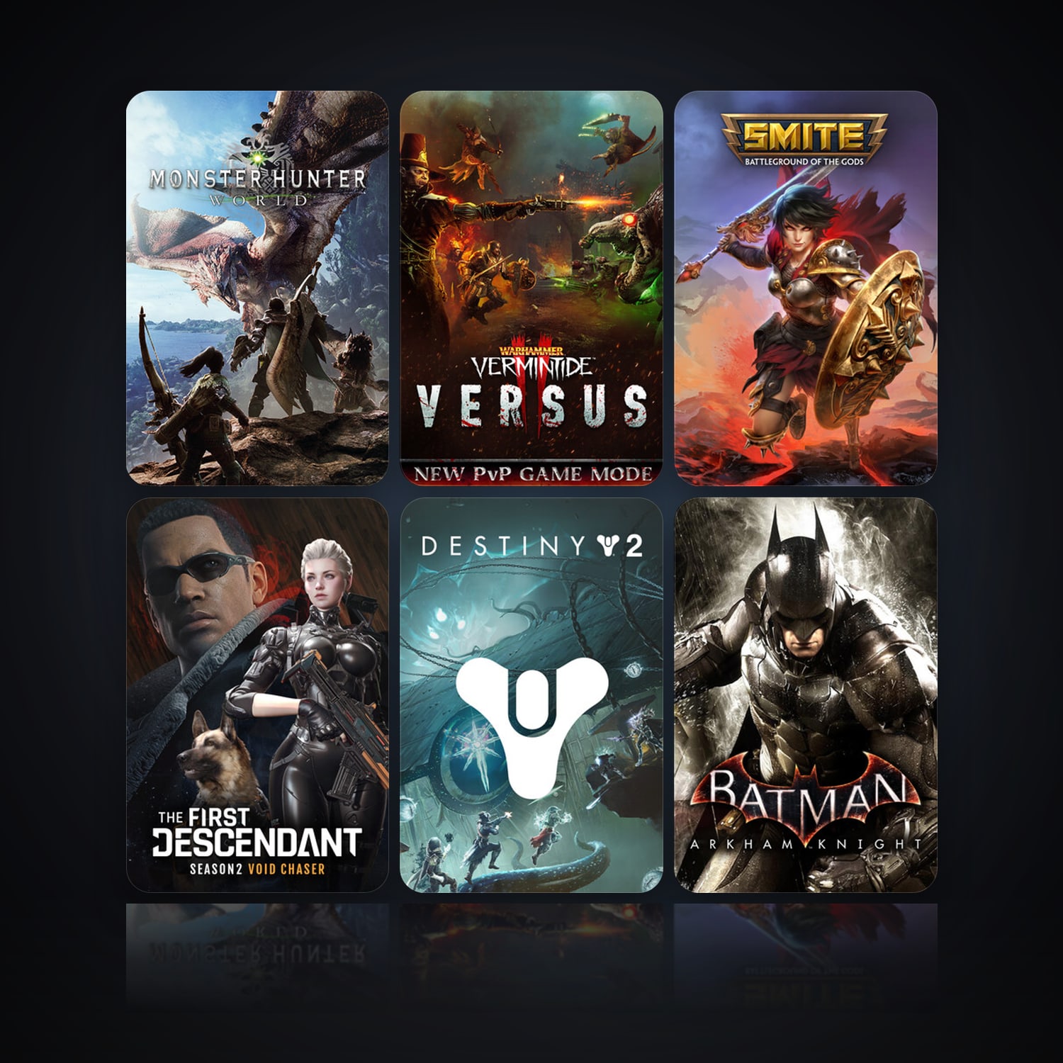 MONSTER HUNTER: WORLD & Warhammer: Vermintide 2 | 32 Games | Clean — HabibiAccounts
