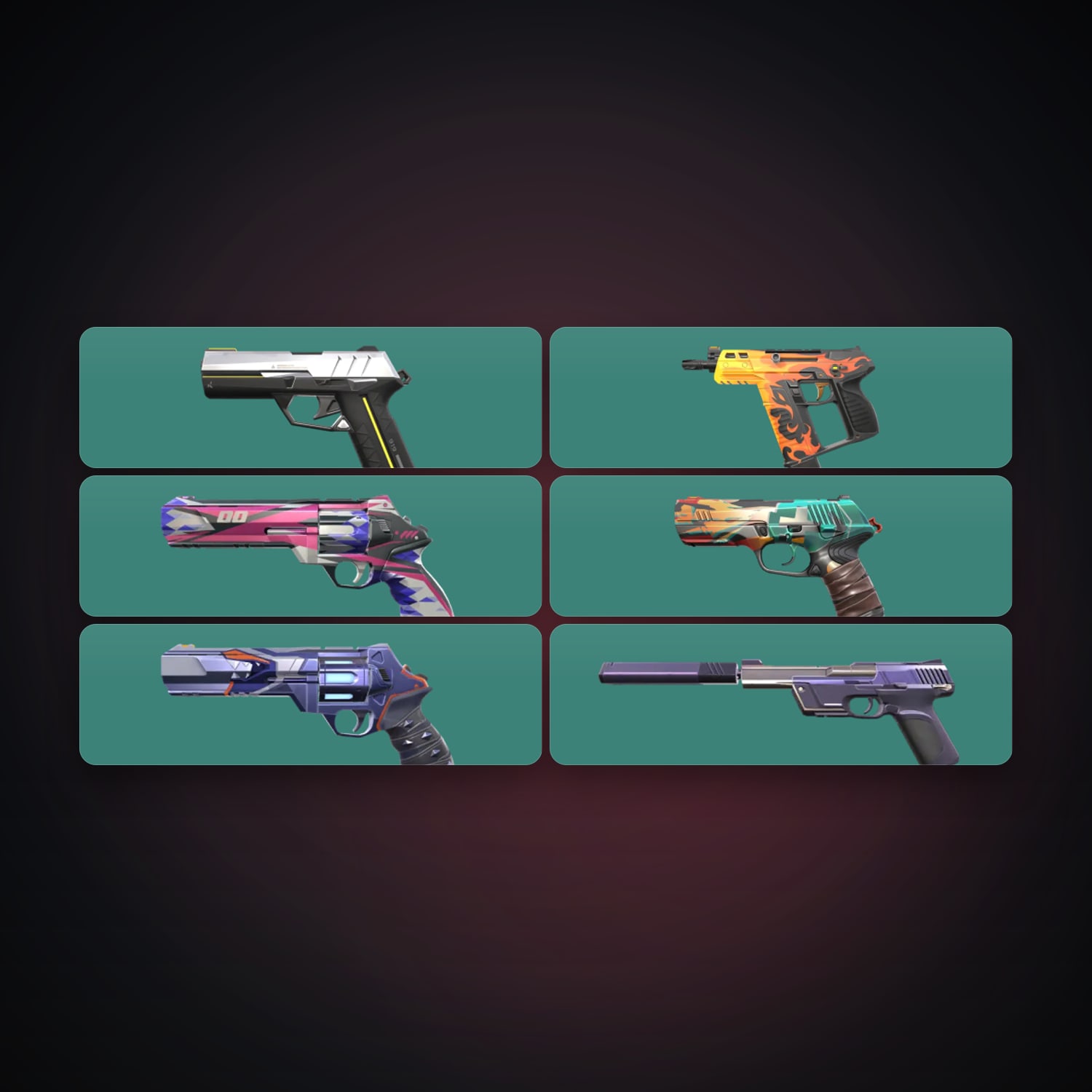 EU Gold 1 locker — 6 skins, lvl 74 — HabibiAccounts