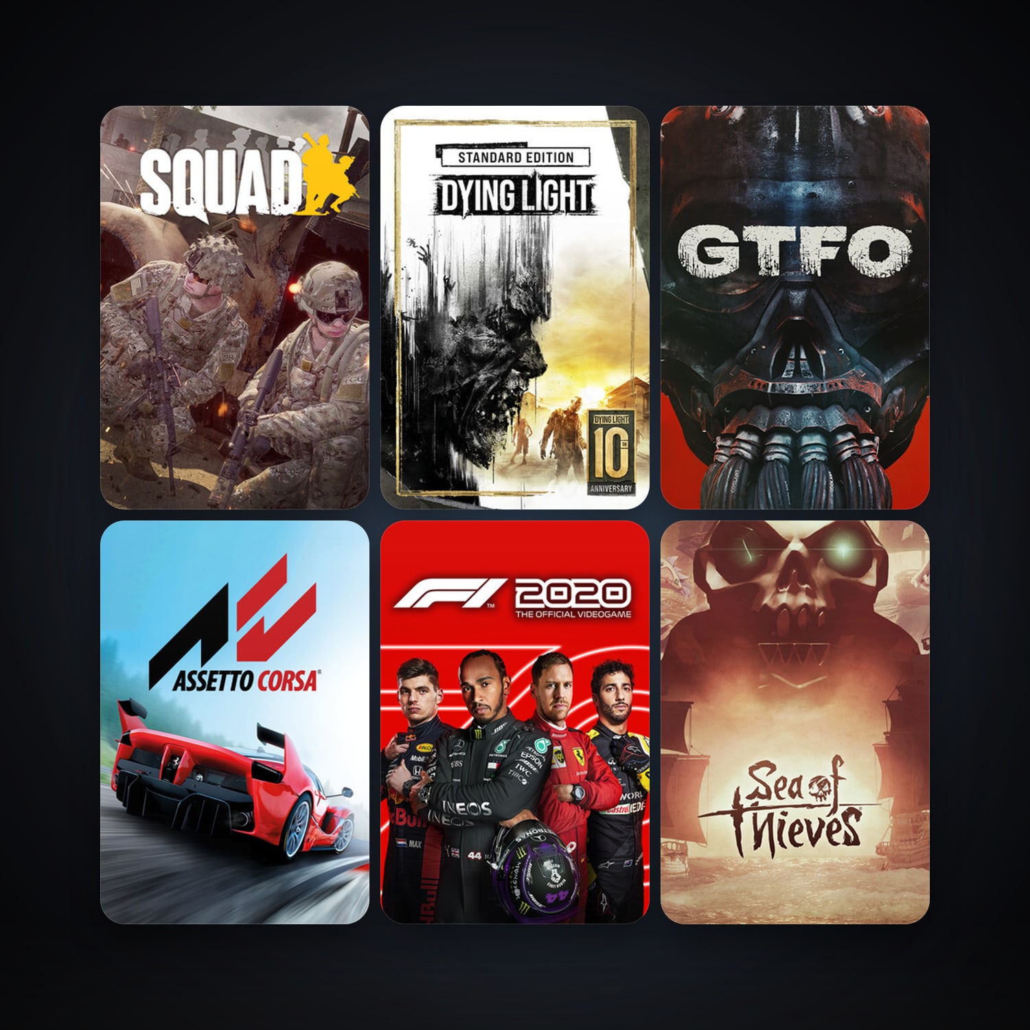 Dying Light + Assetto Corsa, 9 games, clean — HabibiAccounts