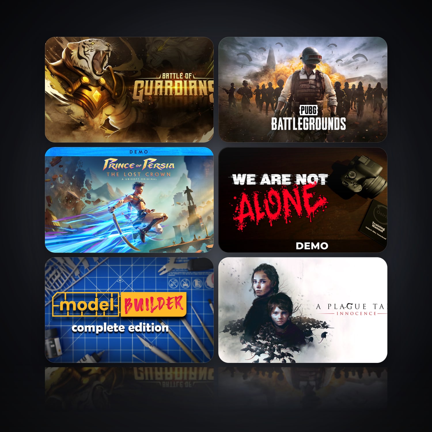 هالحساب إبك فيه Battle of Guardians وPUBG: BATTLEGROUNDS، IN، 9 ألعاب — HabibiAccounts
