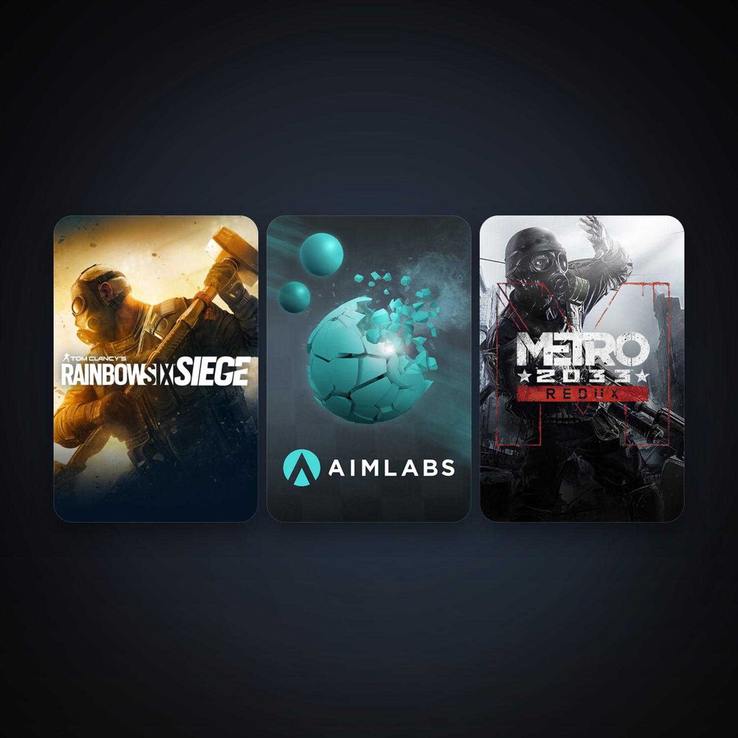 Metro 2033 Redux + Tom Clancy's Rainbow Six Siege, 4 games, clean — HabibiAccounts