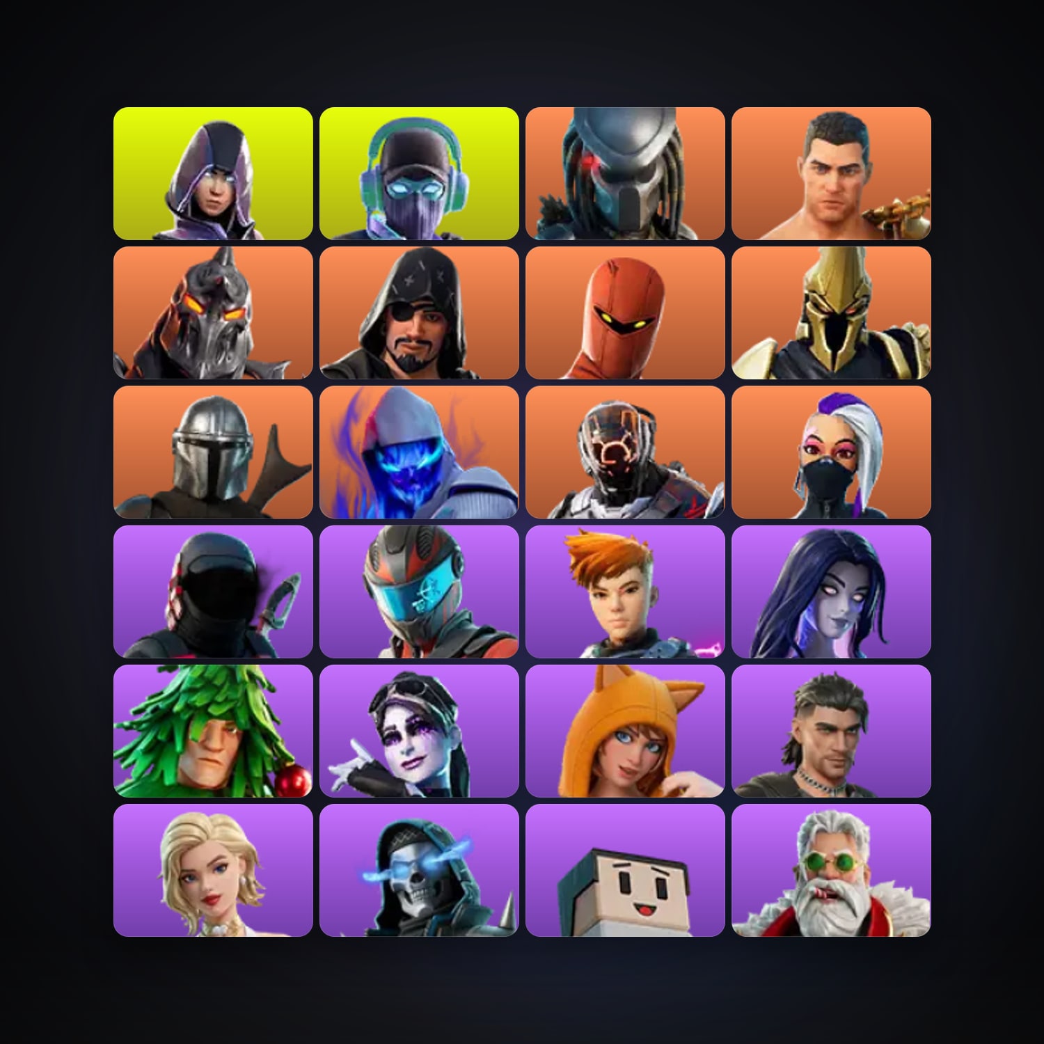 Fortnite | 117 Skins | 1.6K V-Bucks | Level 1797 | 323 Wins — HabibiAccounts