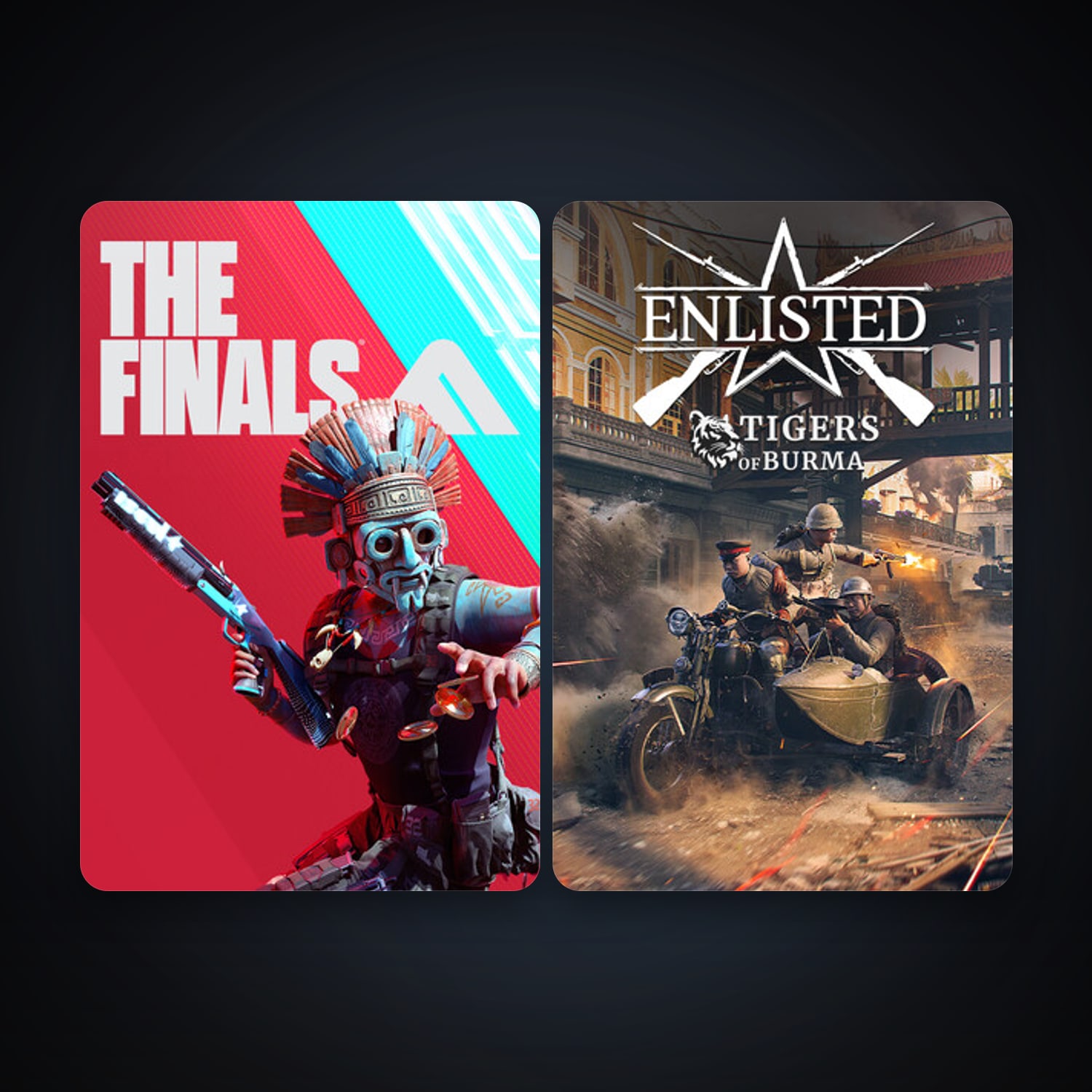 Enlisted + THE FINALS, 4 games, clean — HabibiAccounts