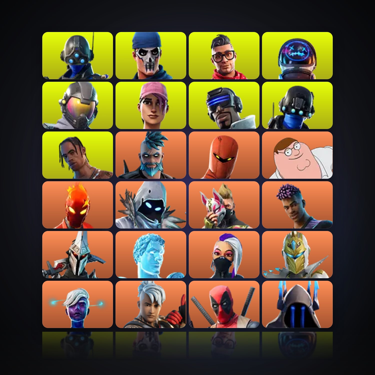 Fortnite | 200 Skins | 200 V-Bucks | Level 2498 | 176 Wins — HabibiAccounts