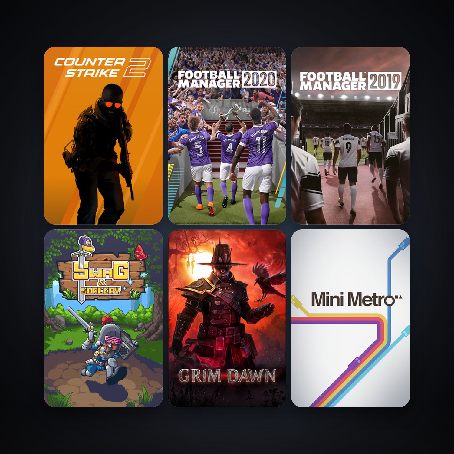 Portal + CS2 Prime, 82 games, Steam 10, clean — HabibiAccounts