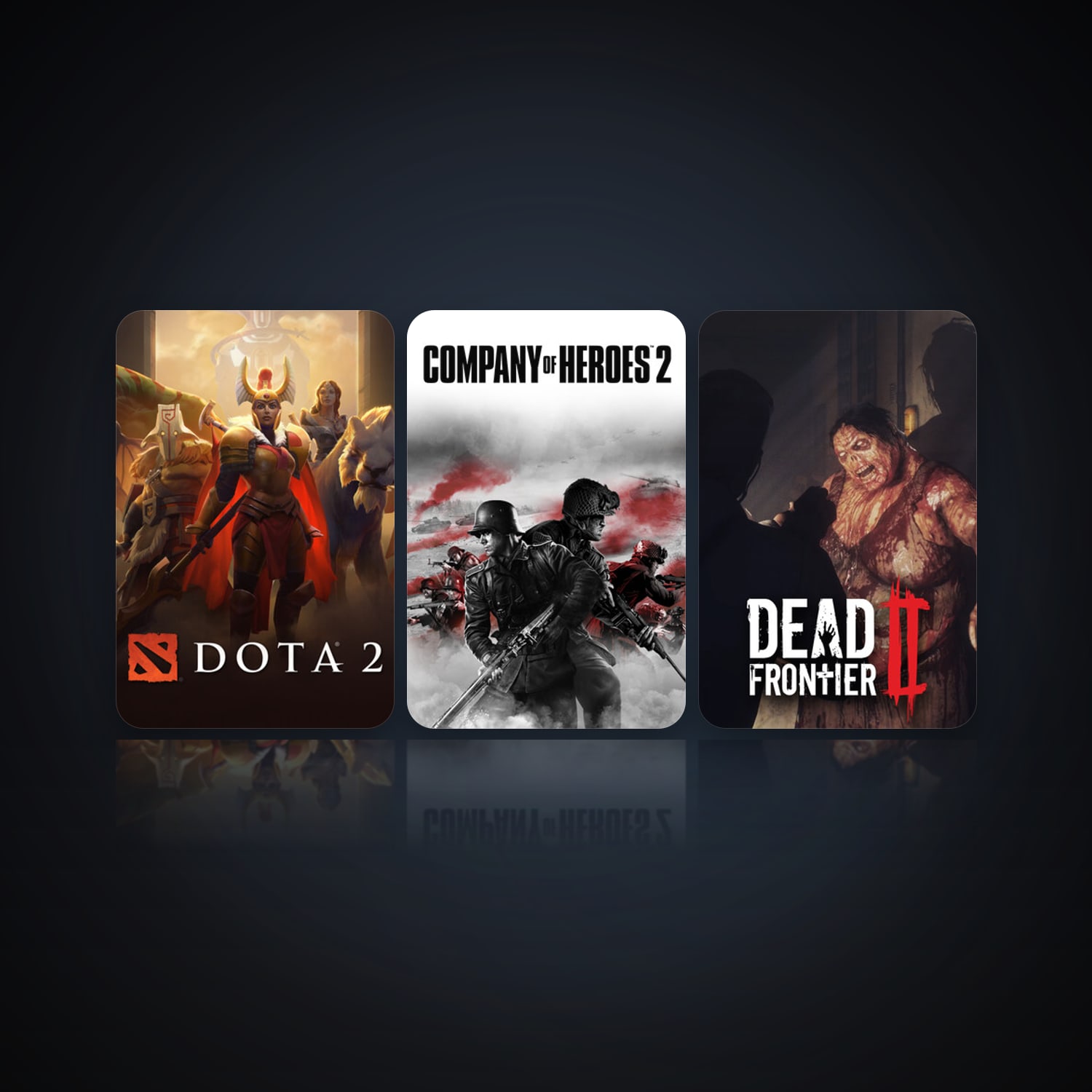 Dota 2 & Company of Heroes 2 — HabibiAccounts