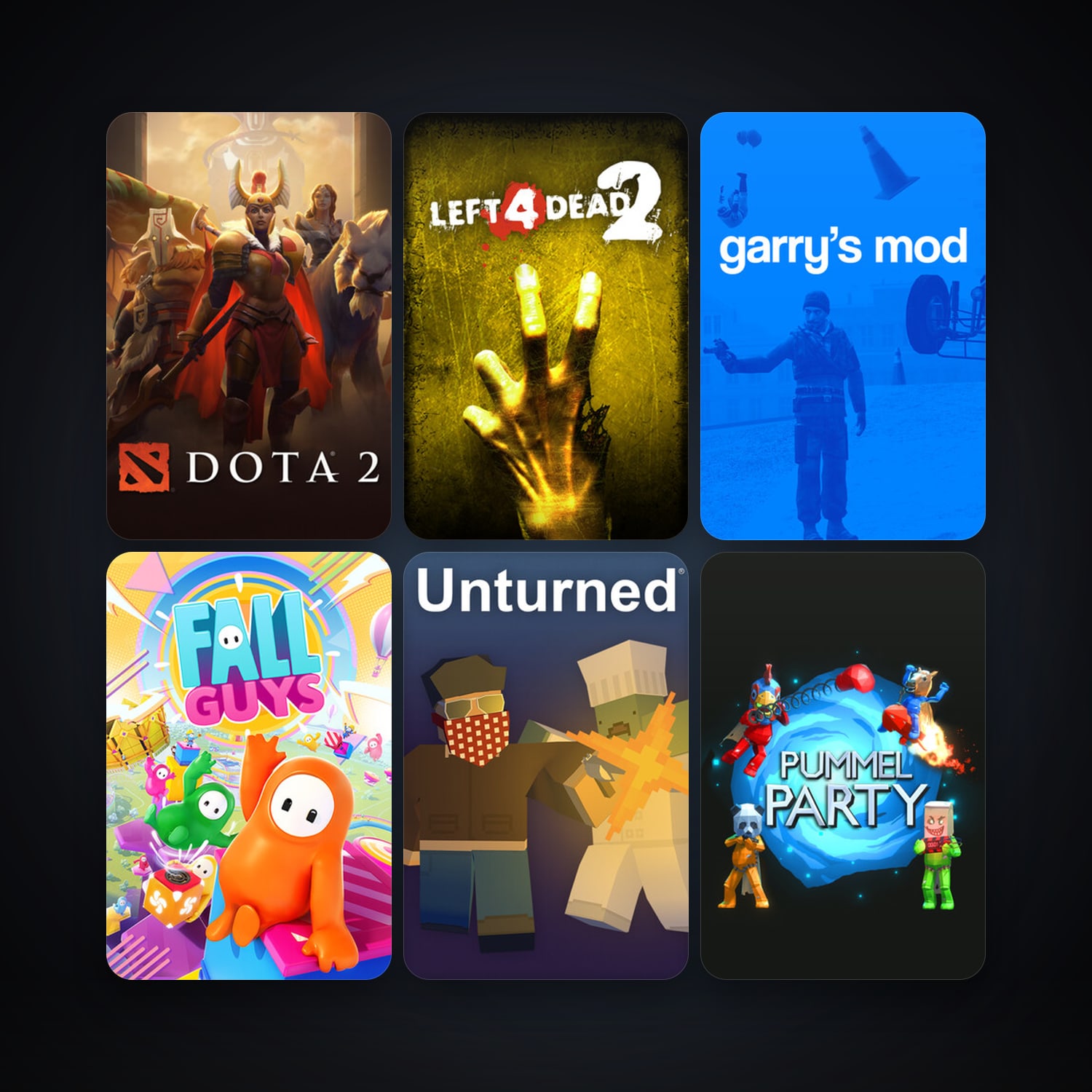 Dota 2 & Left 4 Dead 2 | Clean — HabibiAccounts