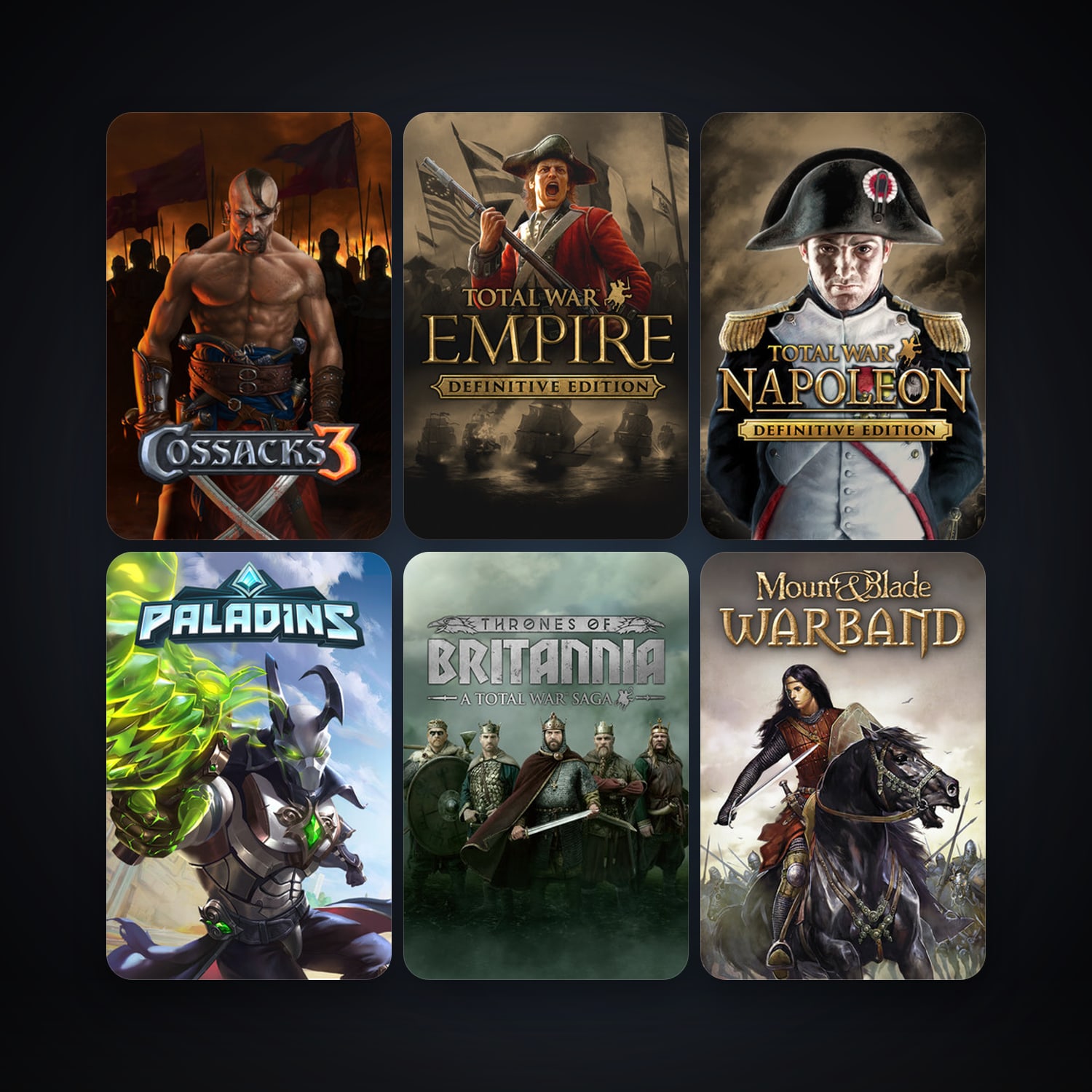 Free CS2 (No Prime) + Empire: Total War, 38 games, clean — HabibiAccounts