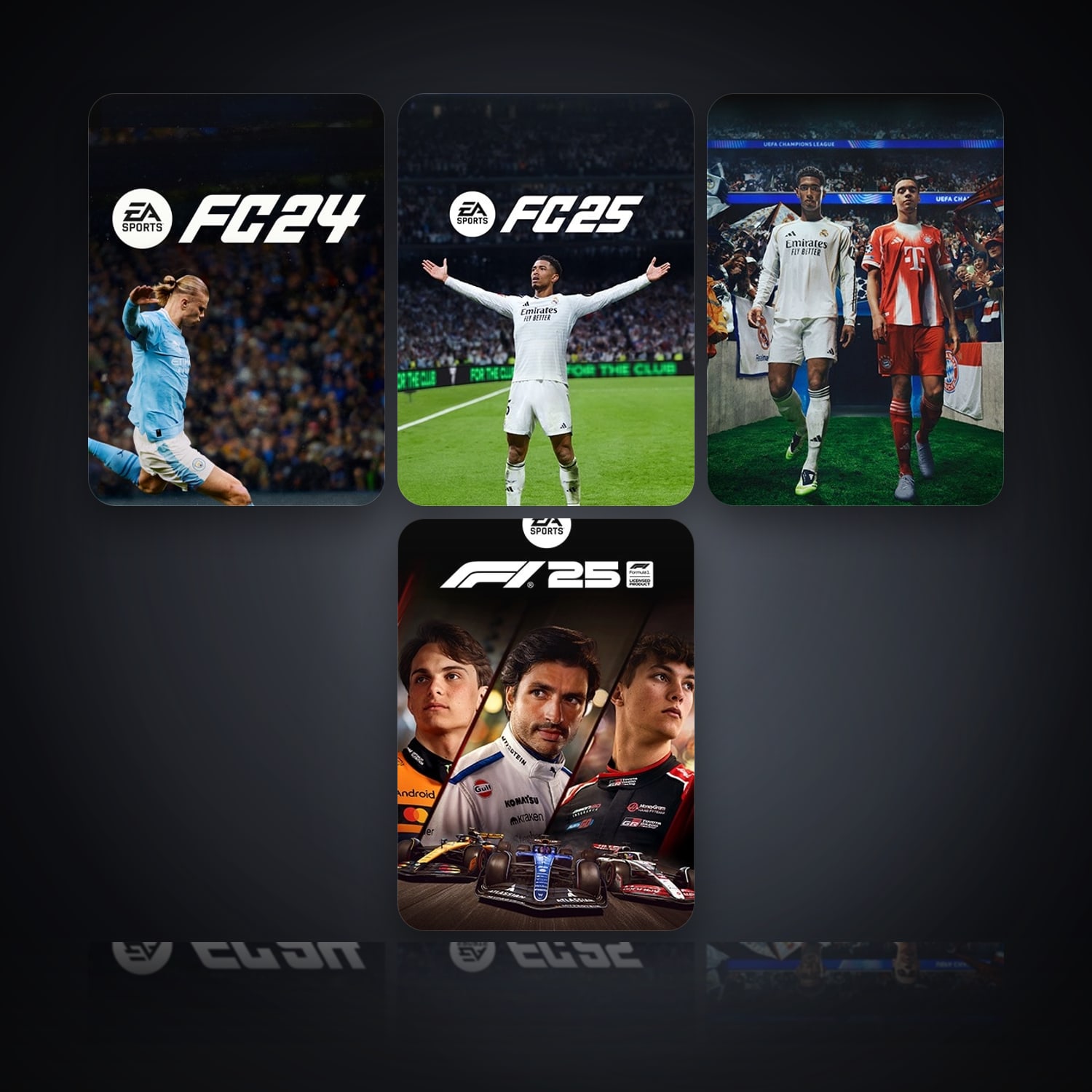 EA SPORTS FC24 & EA SPORTS FC 25 | 5 Games — HabibiAccounts