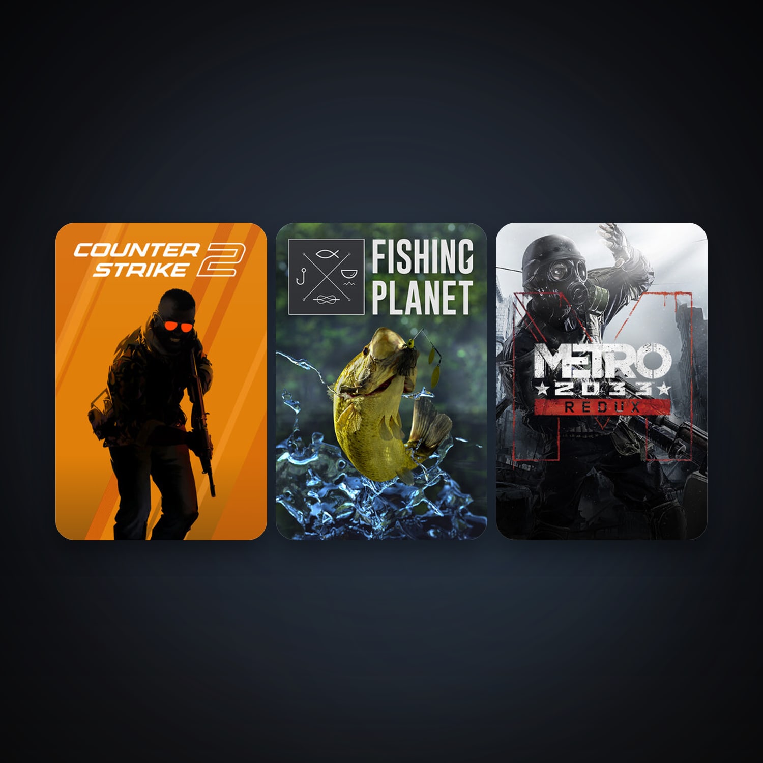 CS2 Prime + Metro 2033 Redux, 8 games, clean — HabibiAccounts
