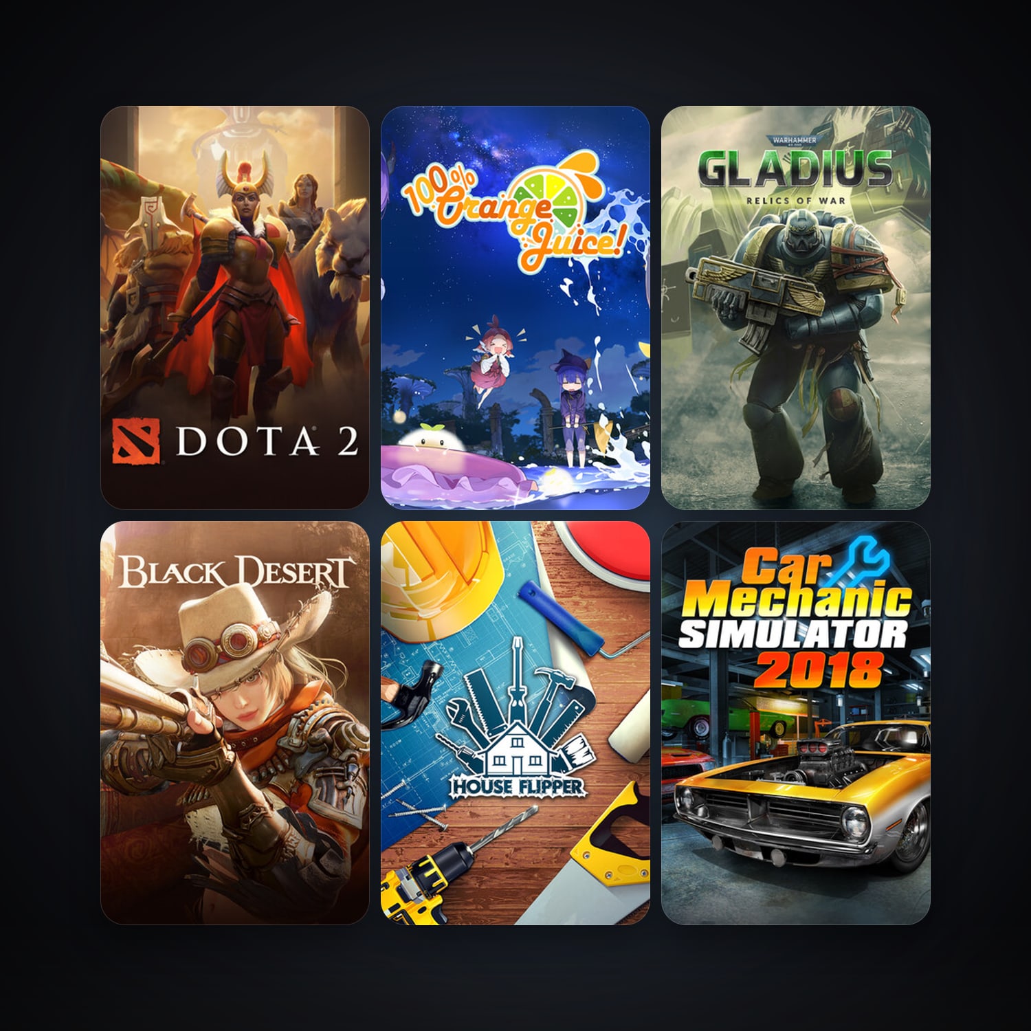 حساب ستيم فلين، Dota 2 و100% Orange Juice، 17 لعبة، صامد واضح — HabibiAccounts