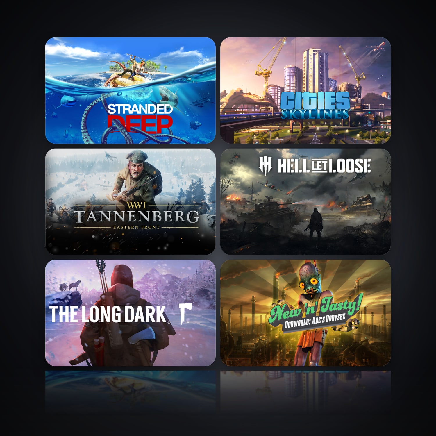 Stranded Deep & Cities Skylines | 10 Games — HabibiAccounts