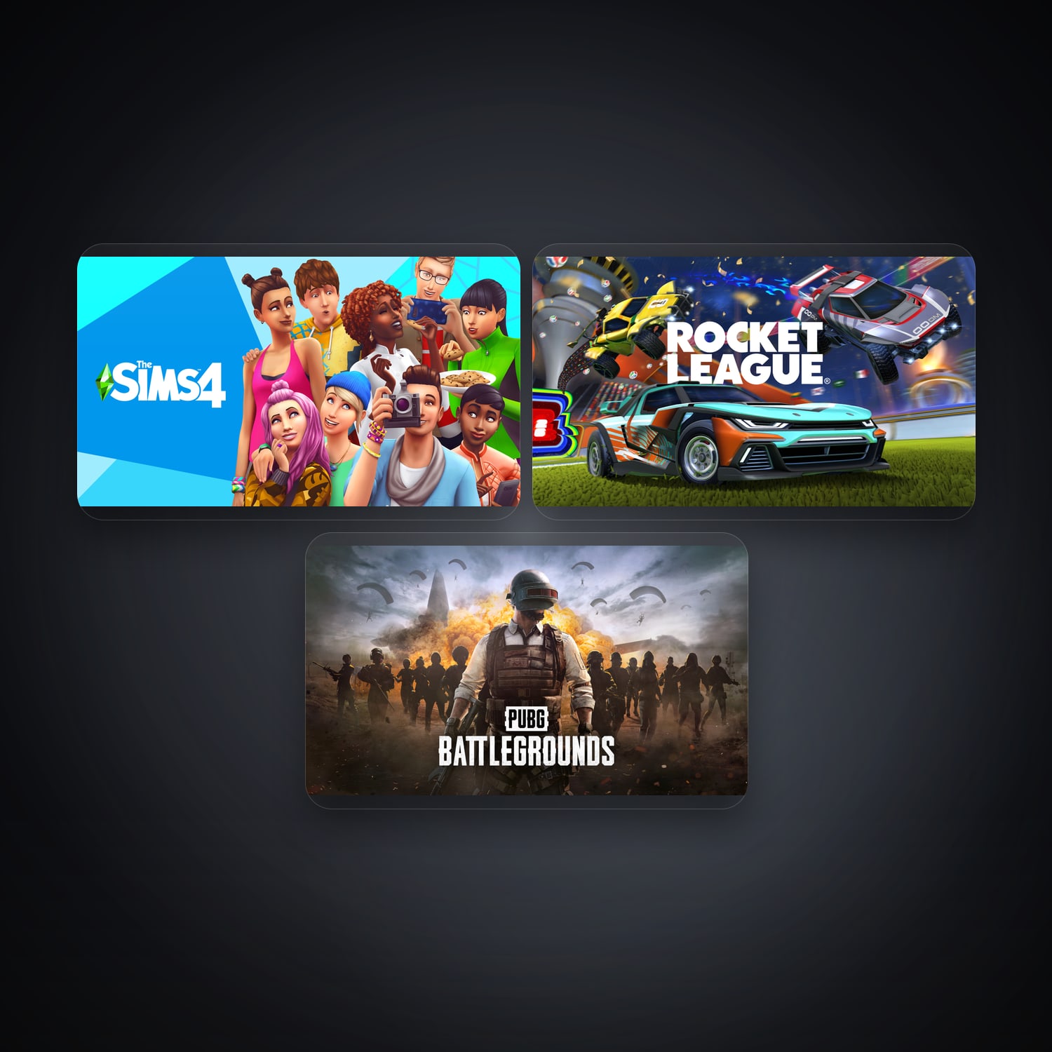 Epic The Sims 4 + Rocket League — GH — 3 games — HabibiAccounts