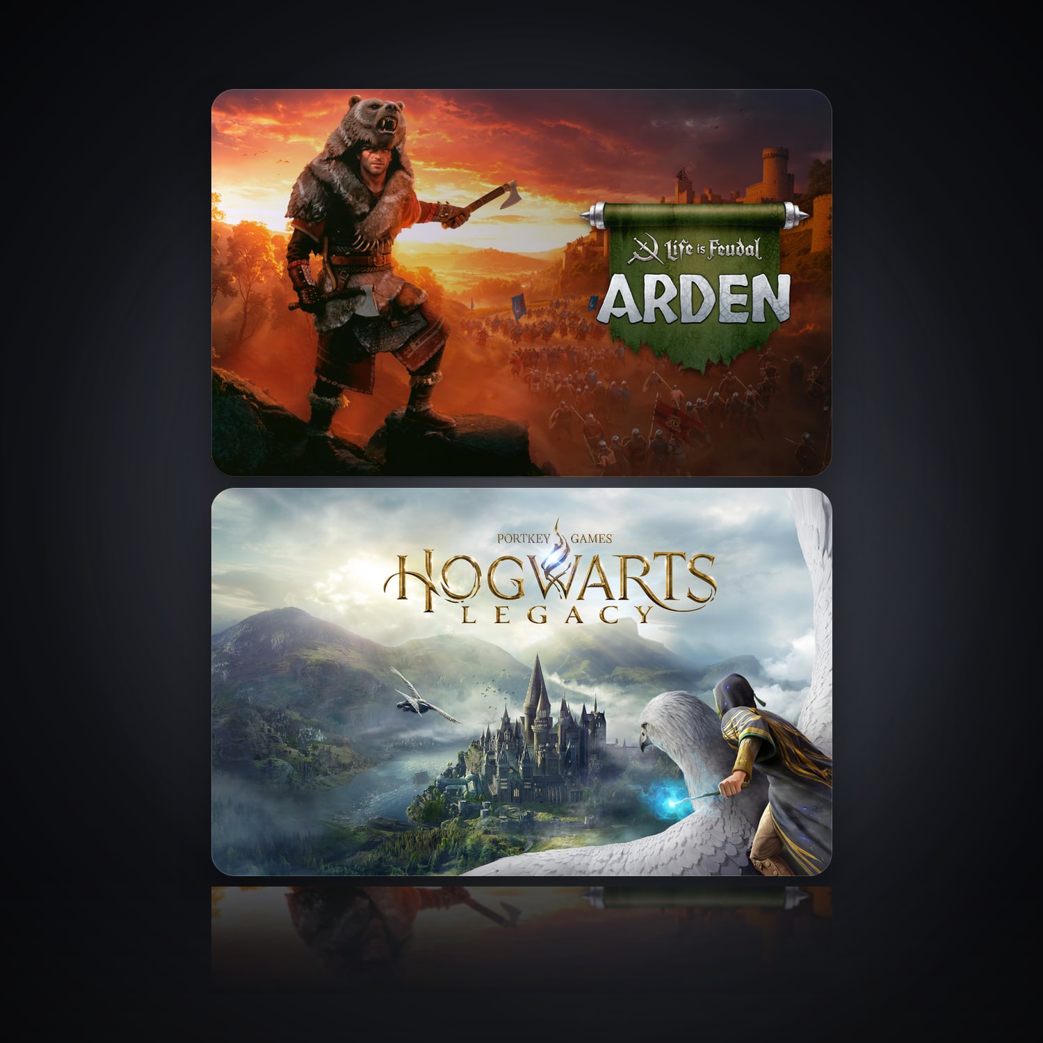 Life is Feudal: Arden & Hogwarts Legacy | 2 Games — HabibiAccounts