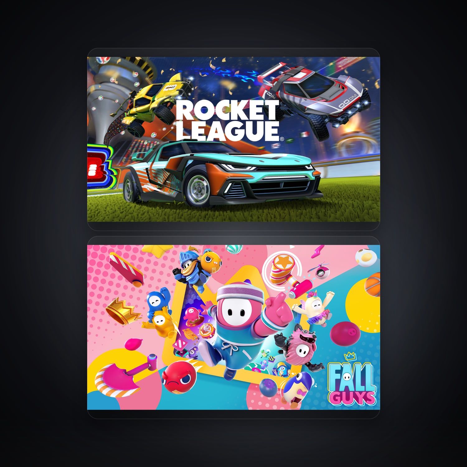 Epic Rocket League + Fall Guys — IN — HabibiAccounts