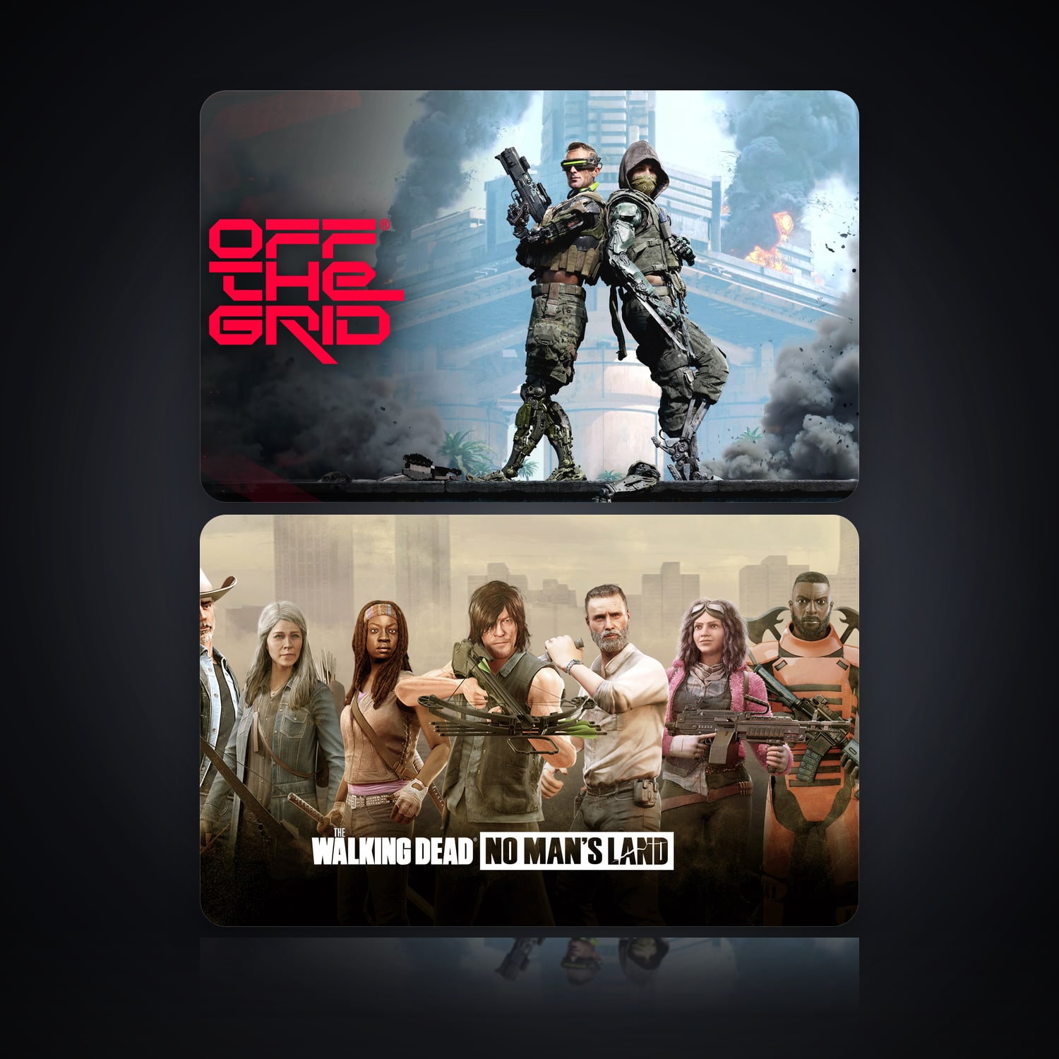 Off The Grid & The Walking Dead No Man's Land | 2 Games — HabibiAccounts