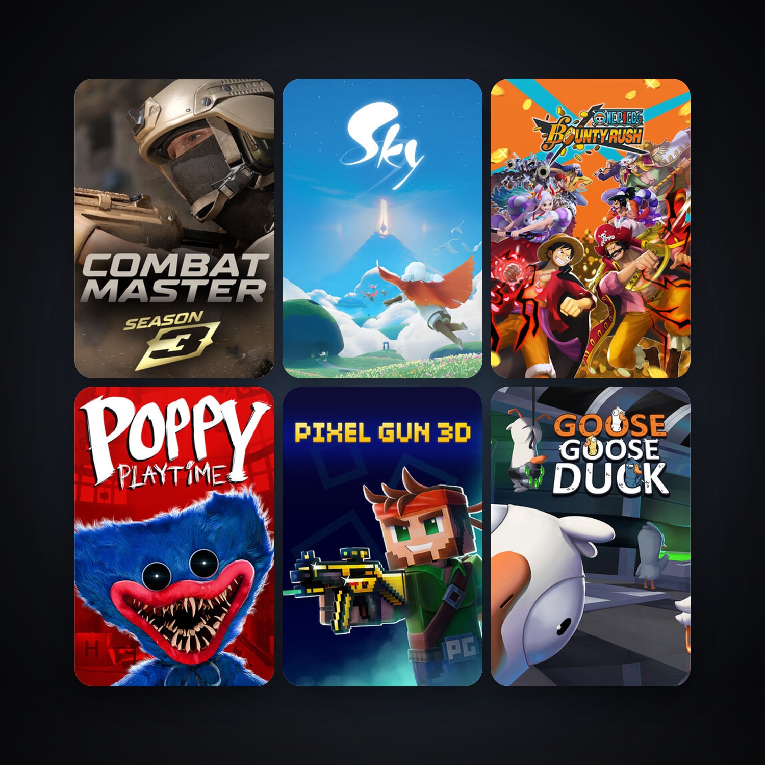Combat Master: Season 1 & Sky: Children of the Light | 43 Games | Clean — HabibiAccounts