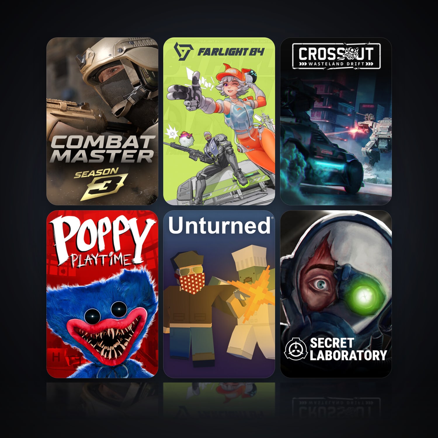Combat Master: Season 1 & Farlight 84 | 12 Games | Clean — HabibiAccounts