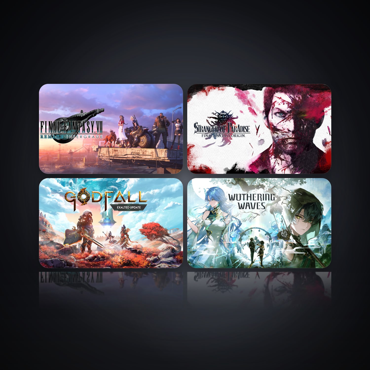 FINAL FANTASY VII REMAKE INTERGRADE & STRANGER OF PARADISE FINAL FANTASY ORIGIN | 5 Games — HabibiAccounts