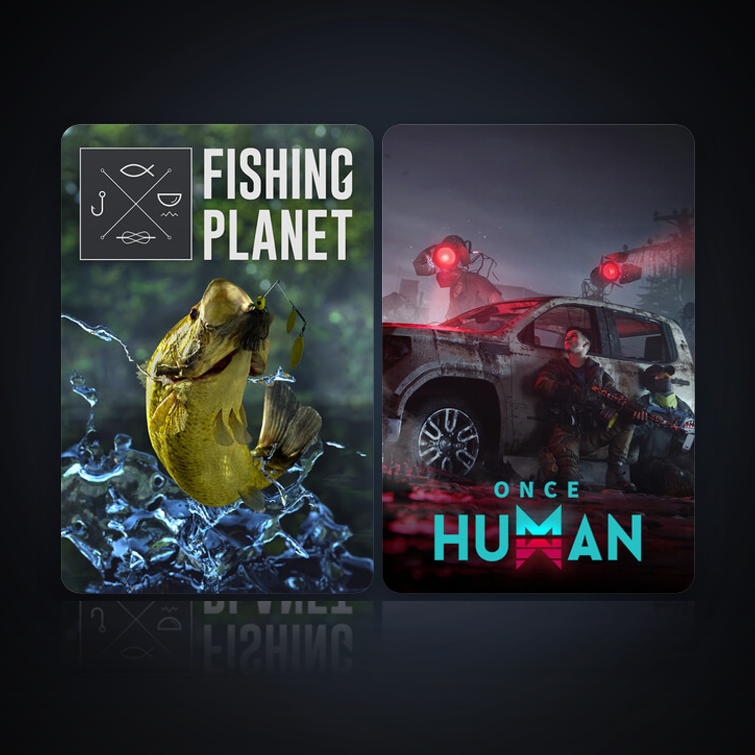 Fishing Planet & Once Human — HabibiAccounts