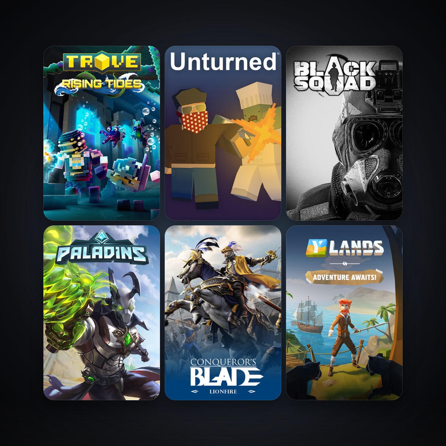 Path of Exile + Ylands, 53 games, clean — HabibiAccounts