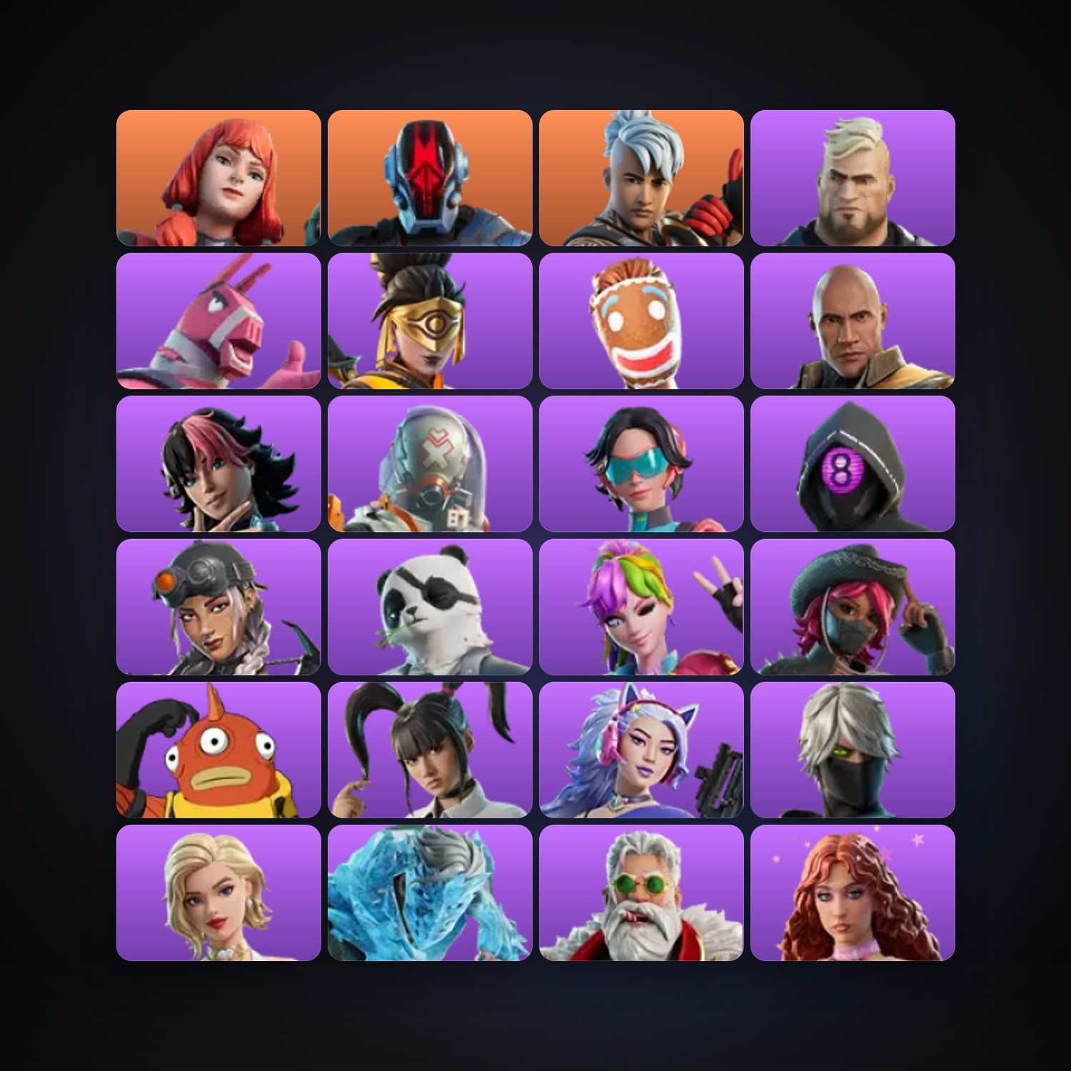 Fortnite | 110 Skins | 550 V-Bucks | Level 1438 | 164 Wins — HabibiAccounts