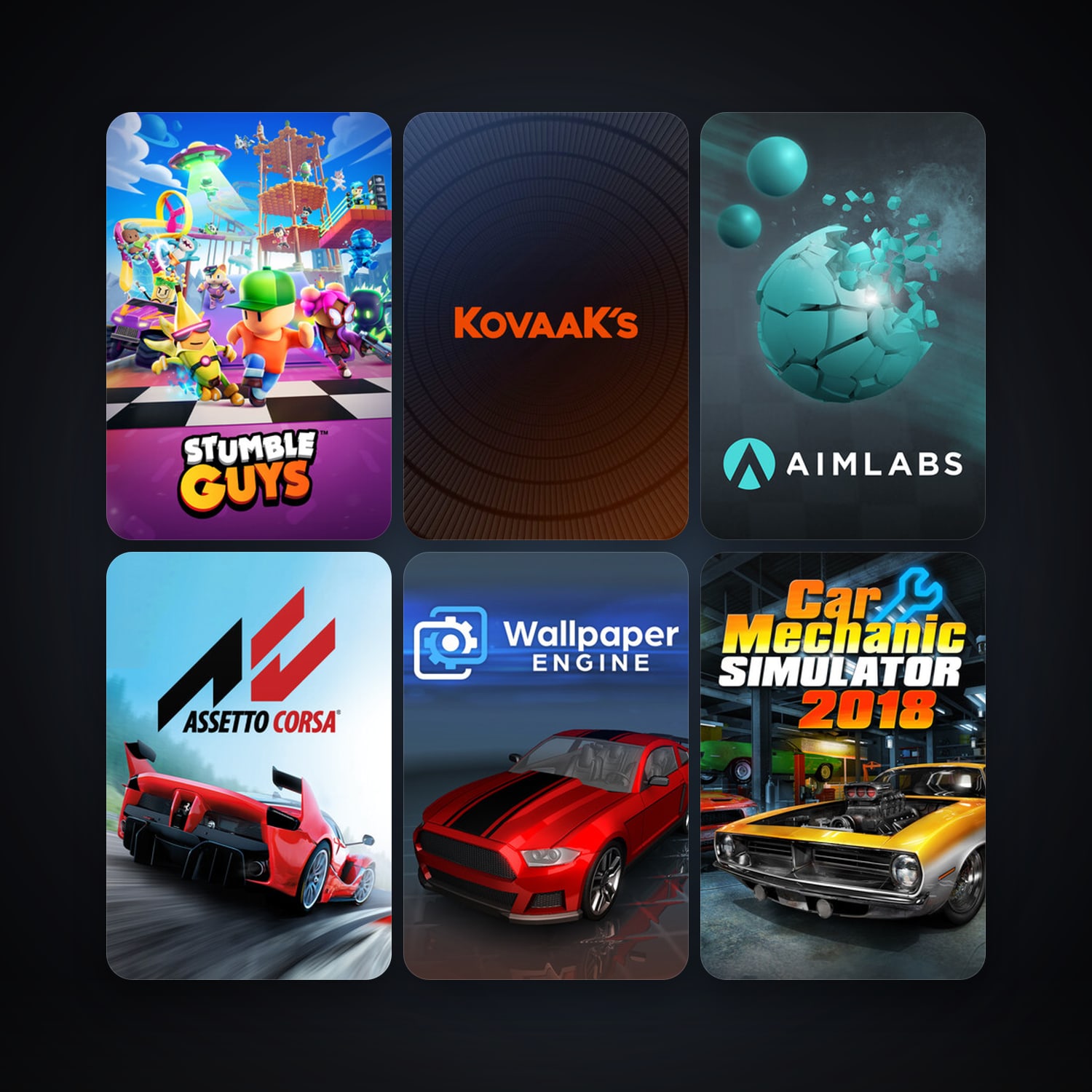 Free CS2 (No Prime) + Assetto Corsa, 15 games, clean — HabibiAccounts