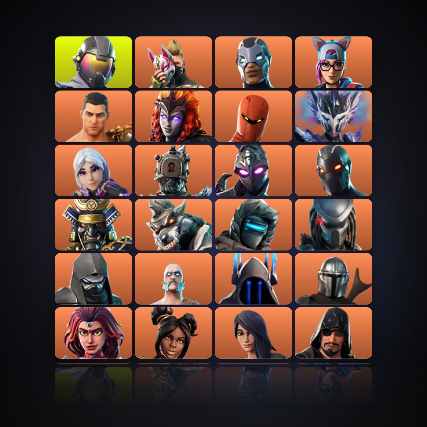 Fortnite | 120 Skins | Level 2349 | 121 Wins — HabibiAccounts