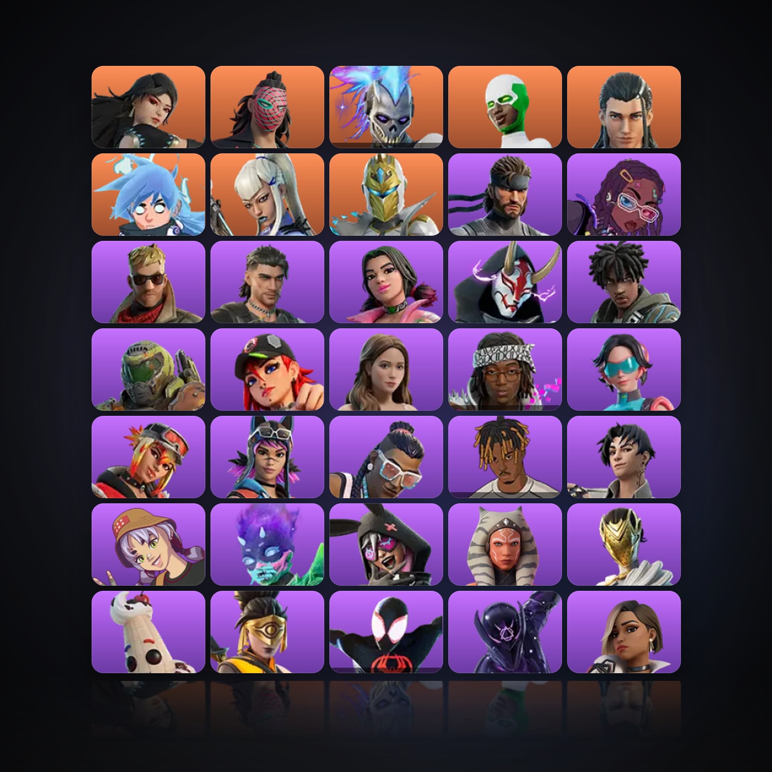 Fortnite | 65 Skins | 1.9K V-Bucks | Level 899 | 41 Wins — HabibiAccounts
