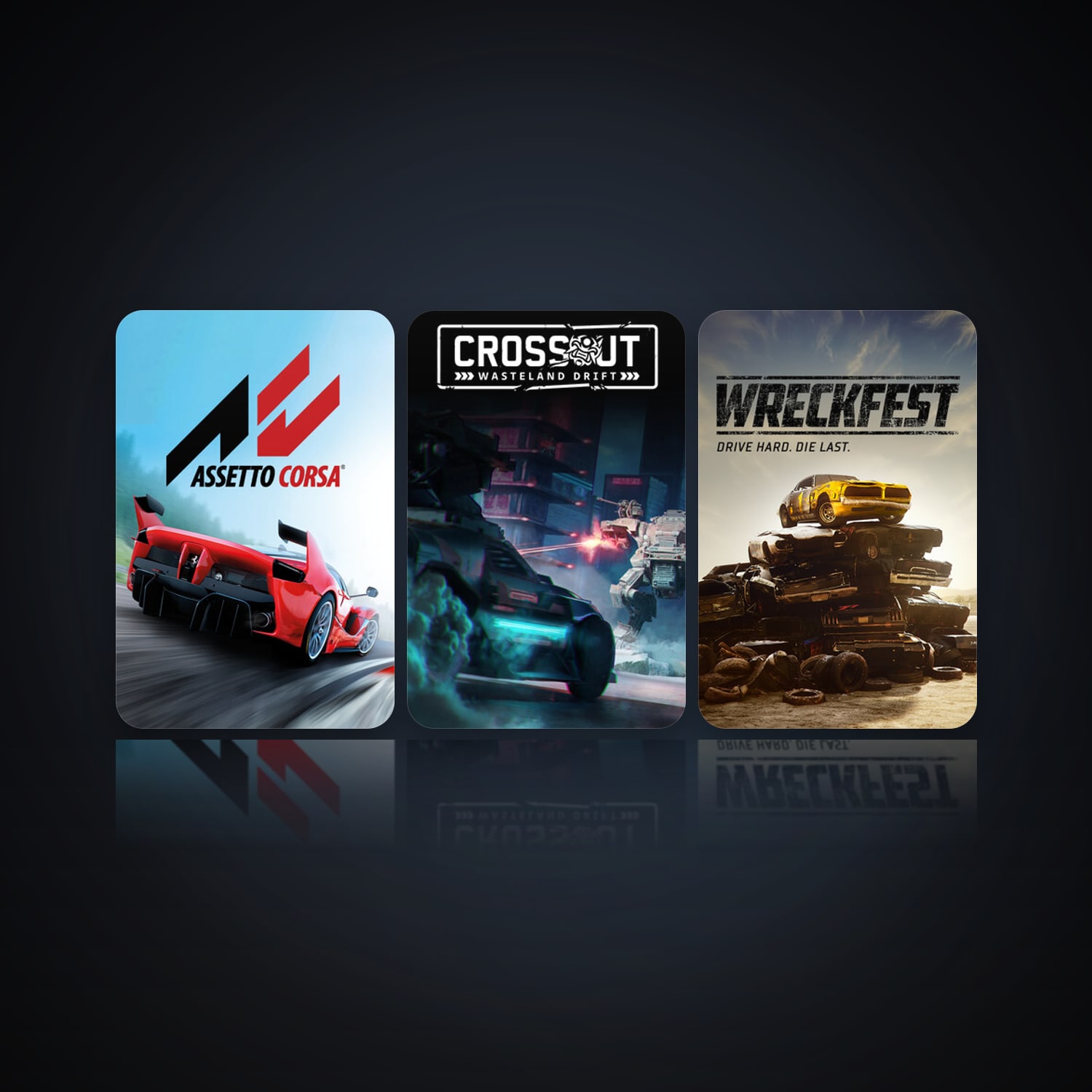 Assetto Corsa & Free CS2 (No Prime) | 11 Games | Clean — HabibiAccounts