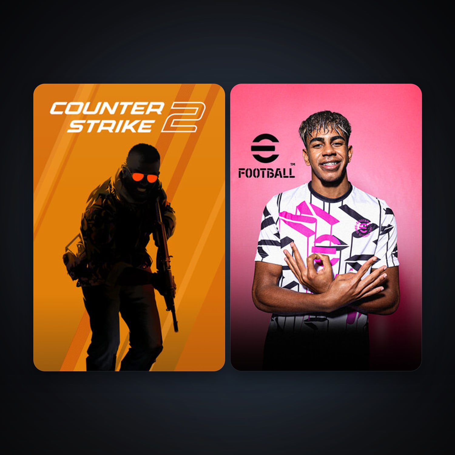 CS2 Prime & eFootball 2024 — HabibiAccounts