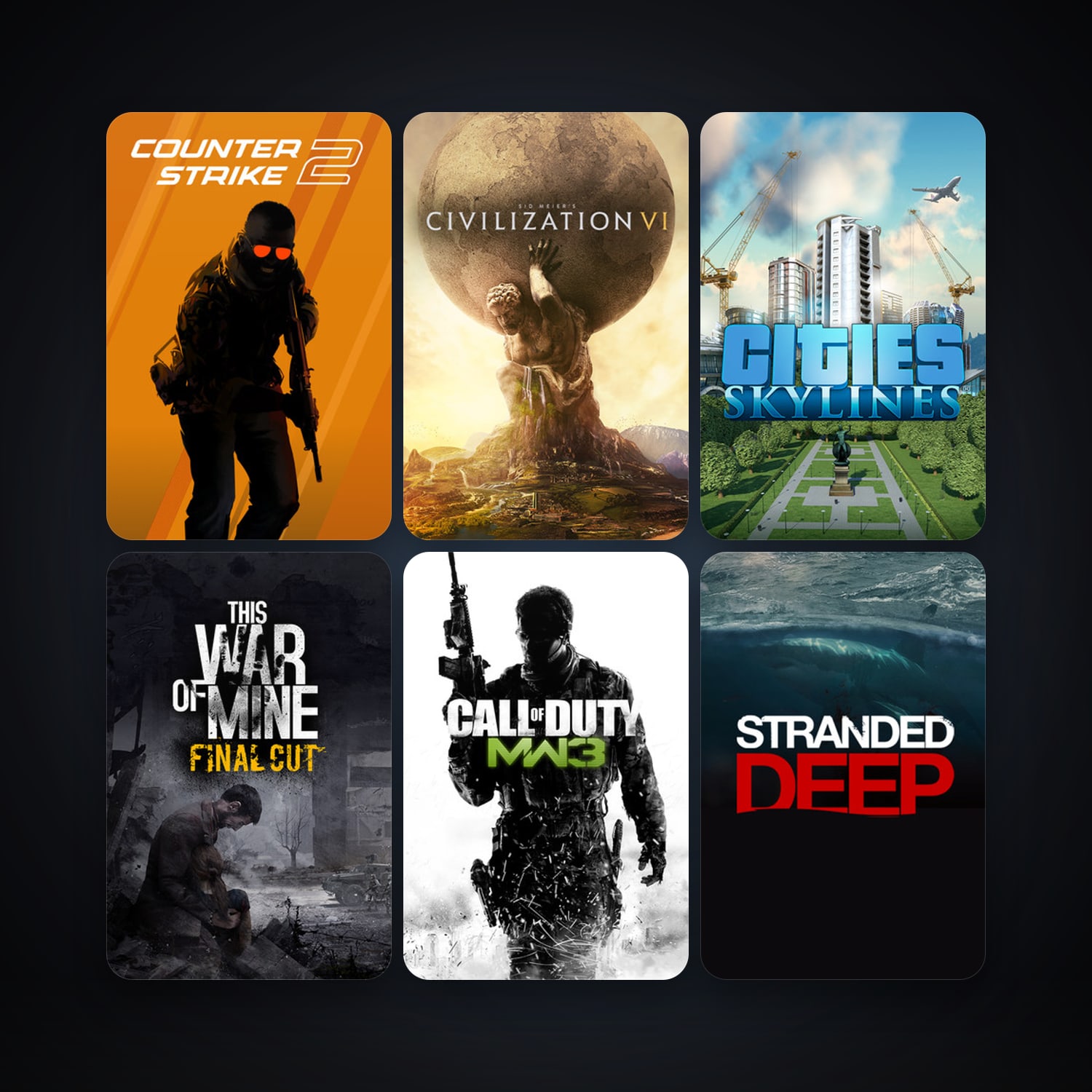 CS2 Prime + S.T.A.L.K.E.R.: Shadow of Chernobyl, 23 games, clean — HabibiAccounts