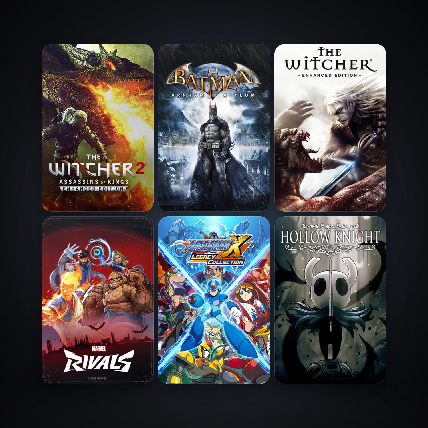 The Witcher: Enhanced Edition Director's Cut + The Witcher 2: Assassins of Kings Enhanced Edition, 10 games, clean — HabibiAccounts
