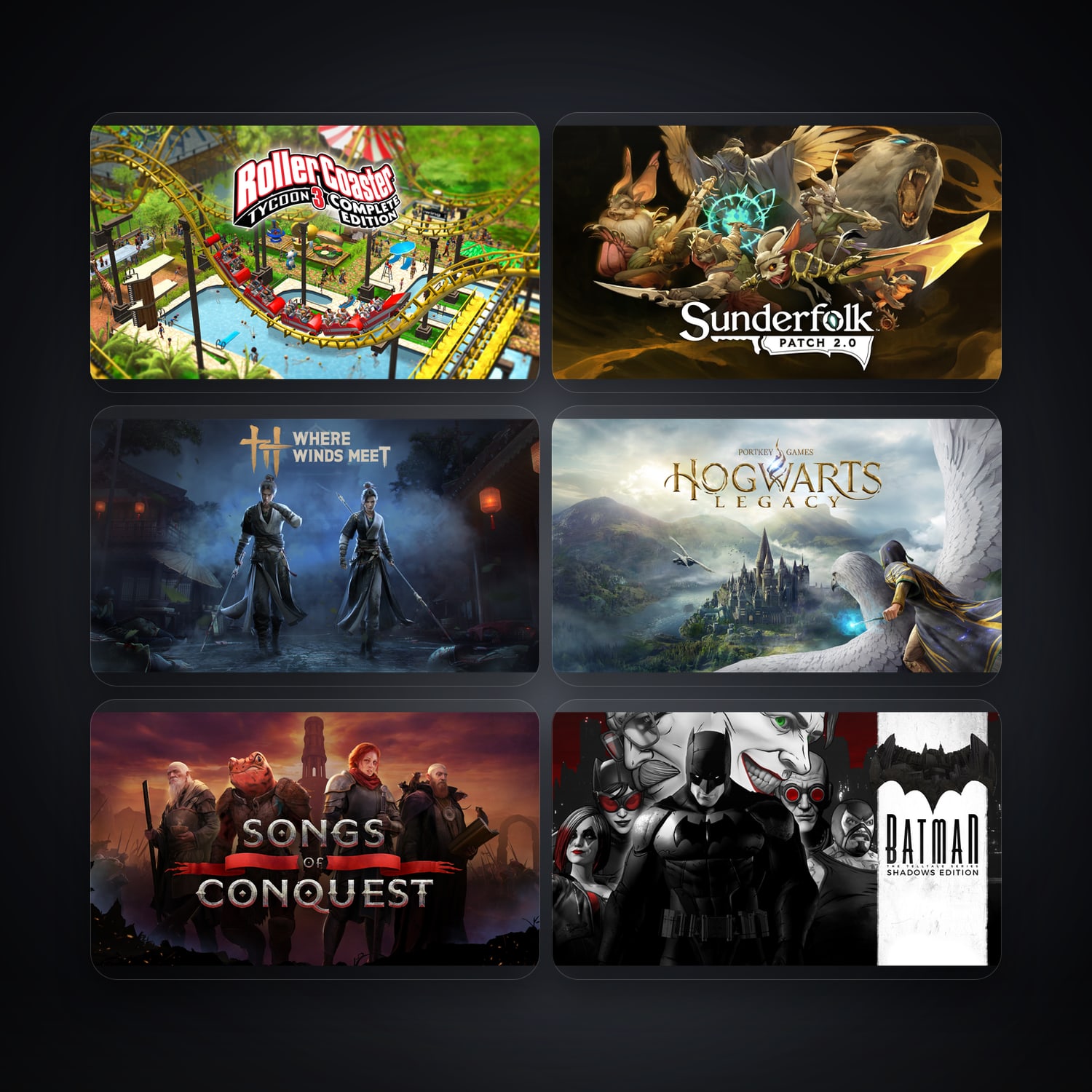 Epic RollerCoaster Tycoon 3: Complete Edition + Sunderfolk — IN — 21 games — HabibiAccounts