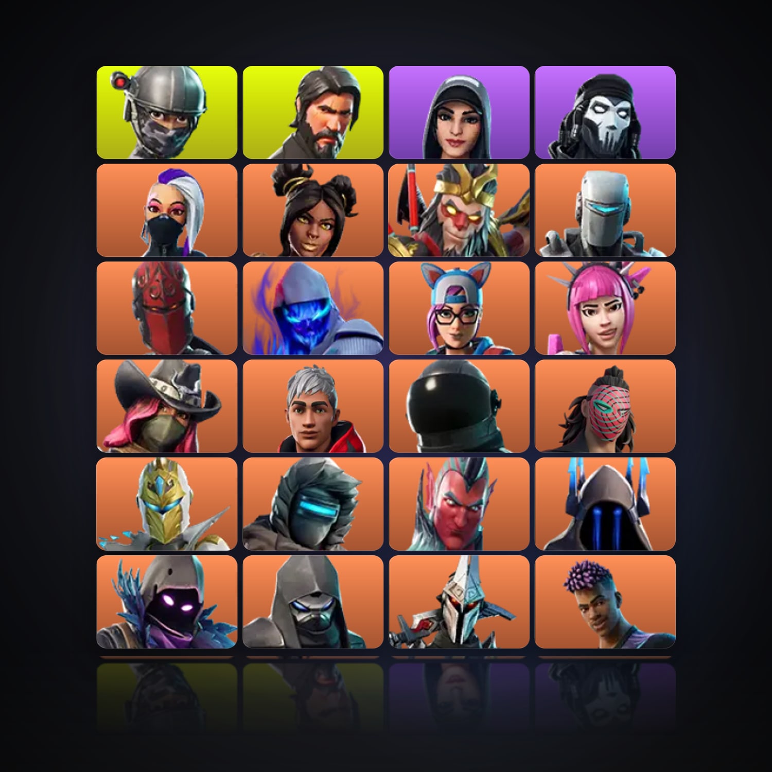 Fortnite | 245 Skins | 450 V-Bucks | Level 2116 | 273 Wins — HabibiAccounts