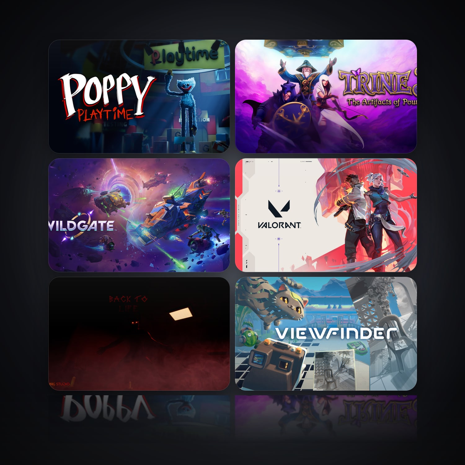 Poppy Playtime & Trine 3: The Artifacts of Power | 19 Games — HabibiAccounts