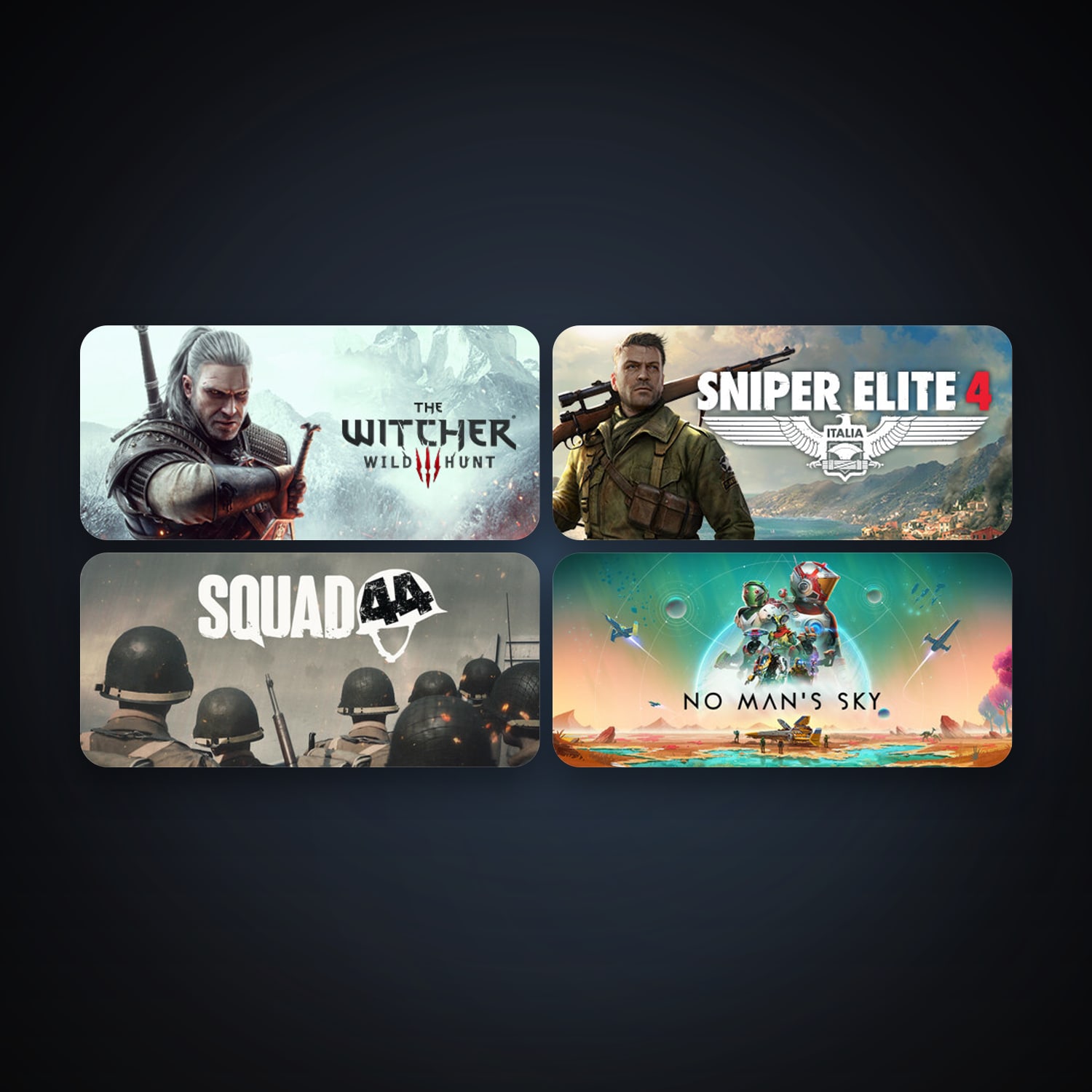 The Witcher 3: Wild Hunt & Sniper Elite 4 | Clean — HabibiAccounts