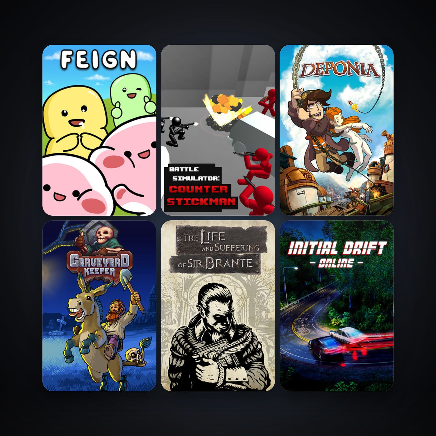 Deponia + Crown Champion: Legends of the Arena, 25 games, clean — HabibiAccounts
