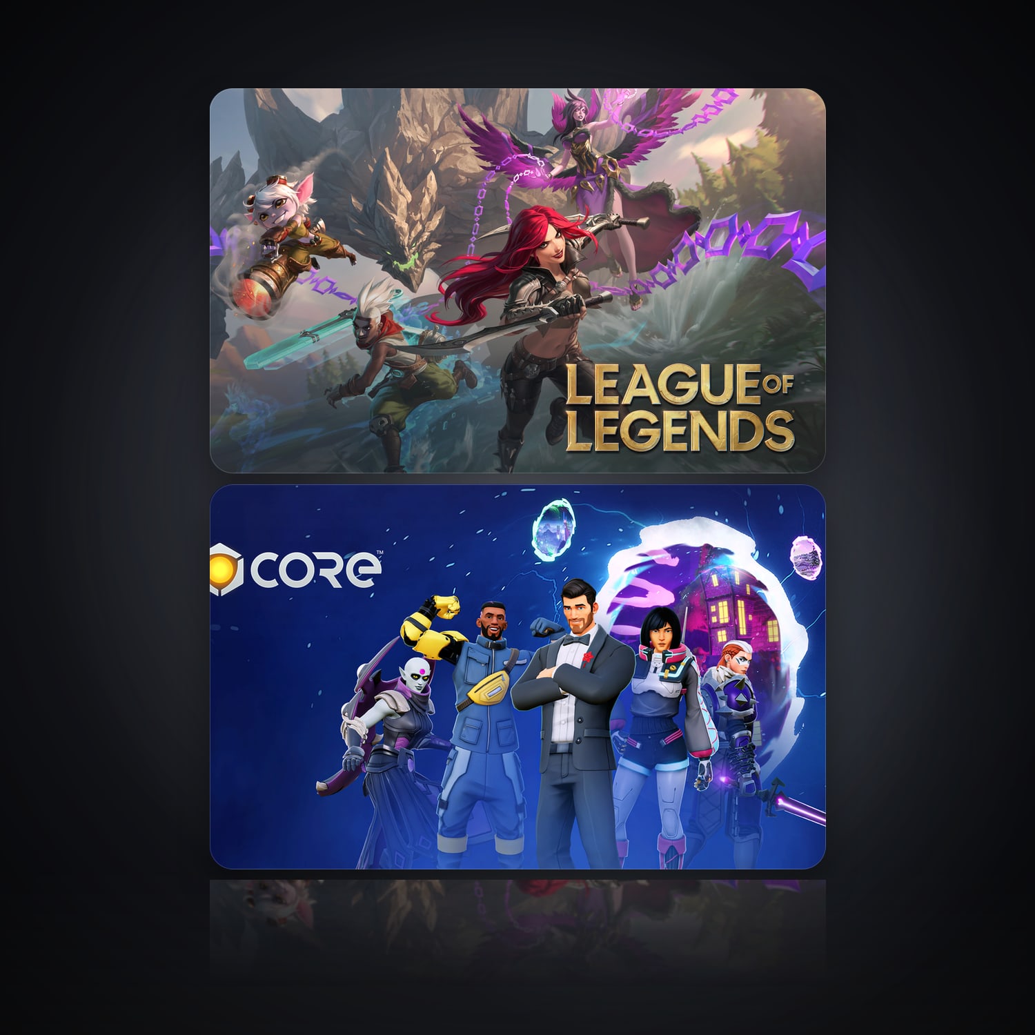 League of Legends & Core | 2 Games — HabibiAccounts