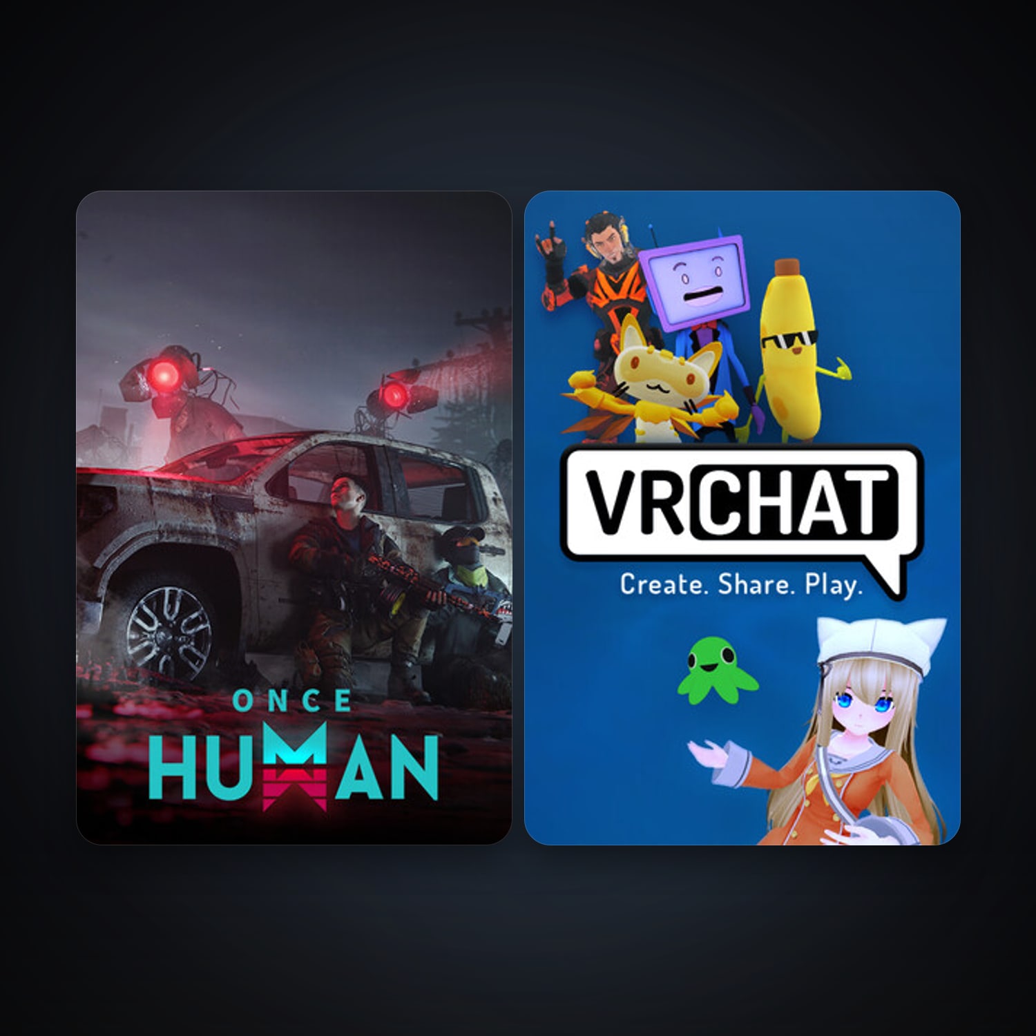 Once Human & VRChat — HabibiAccounts