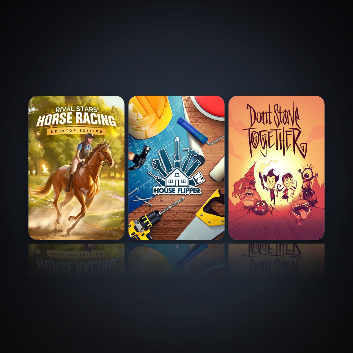 Rival Stars Horse Racing: Desktop Edition & House Flipper — HabibiAccounts