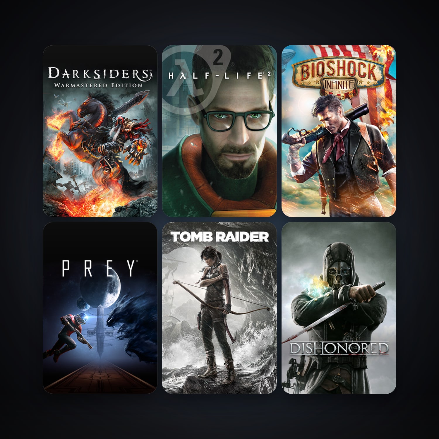 Darksiders Warmastered Edition & Half-Life 2 | Level 11 | 31 Games | Clean — HabibiAccounts