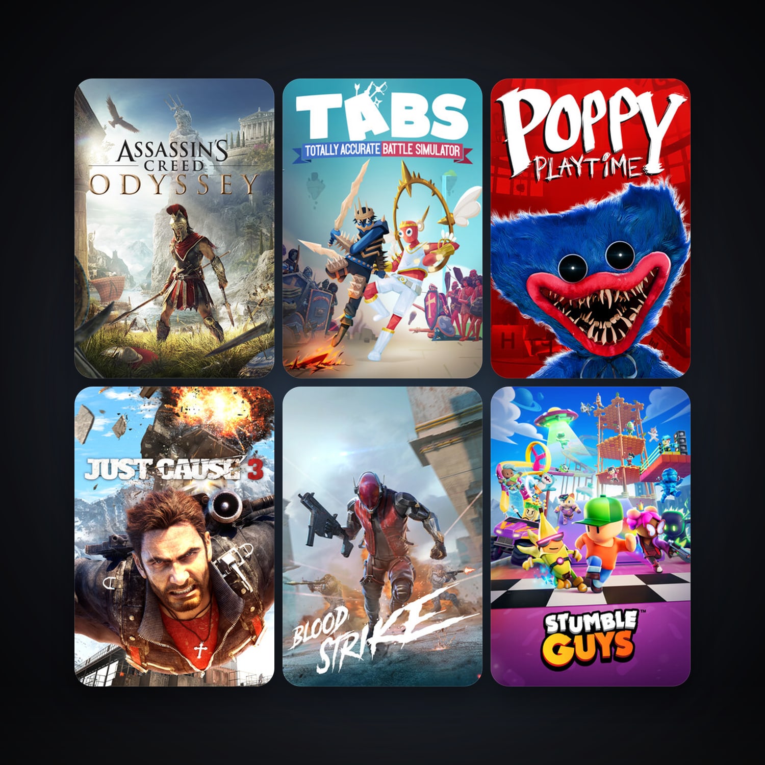 Just Cause 3 + ARK: The Survival Of The Fittest, 19 games, clean — HabibiAccounts