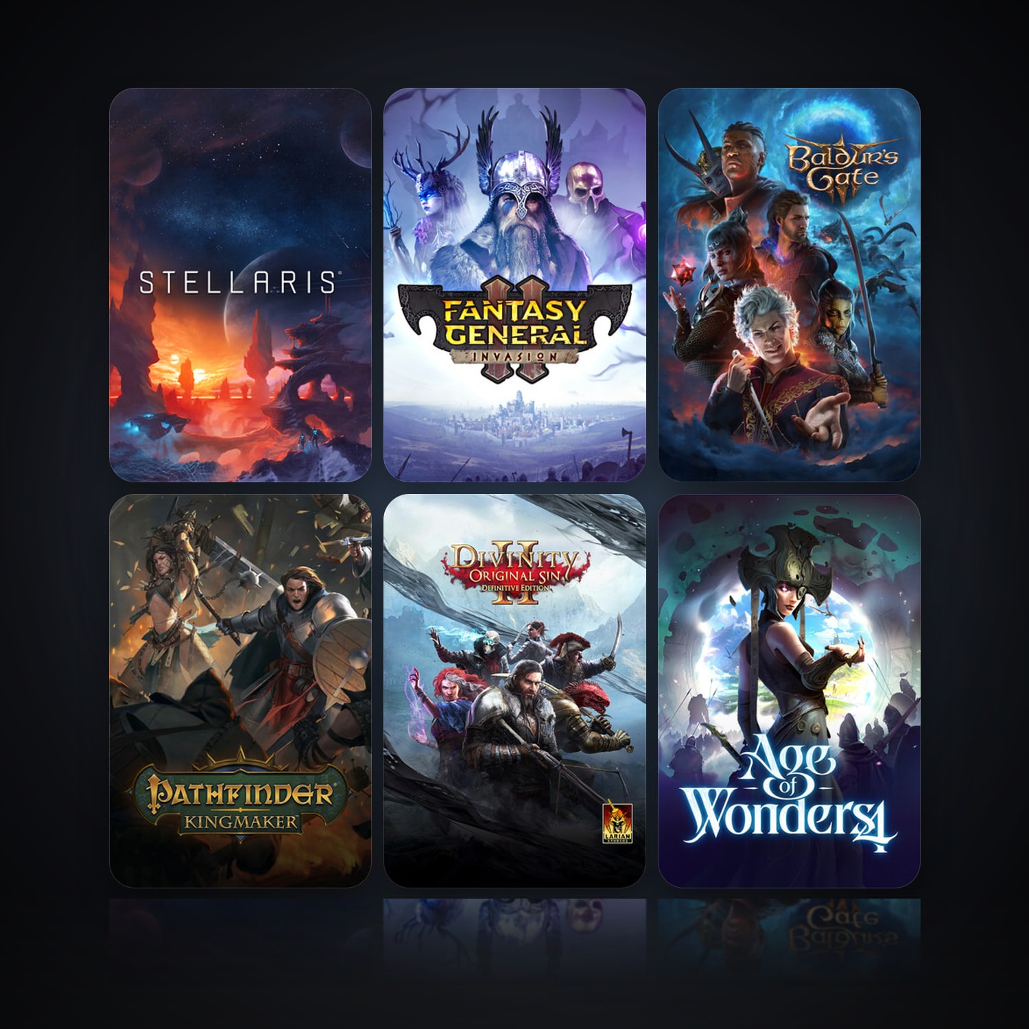 Stellaris & Fantasy General II | 47 Games | Clean — HabibiAccounts